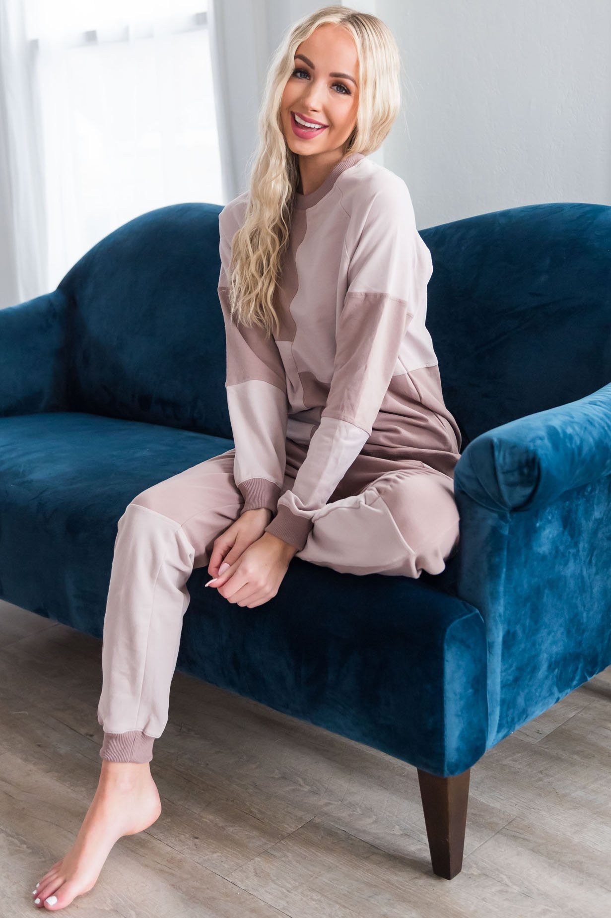 Sweet Day Dream Lounge Set Tops vendor-unknown 