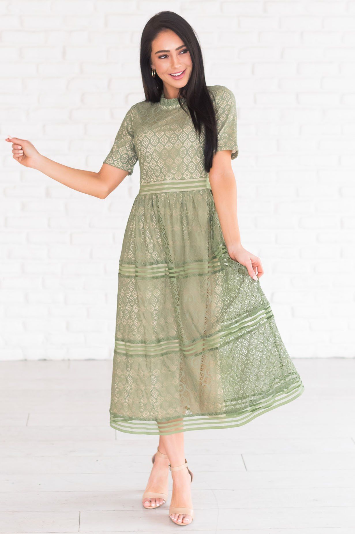 The Melana Modest Dresses vendor-unknown 