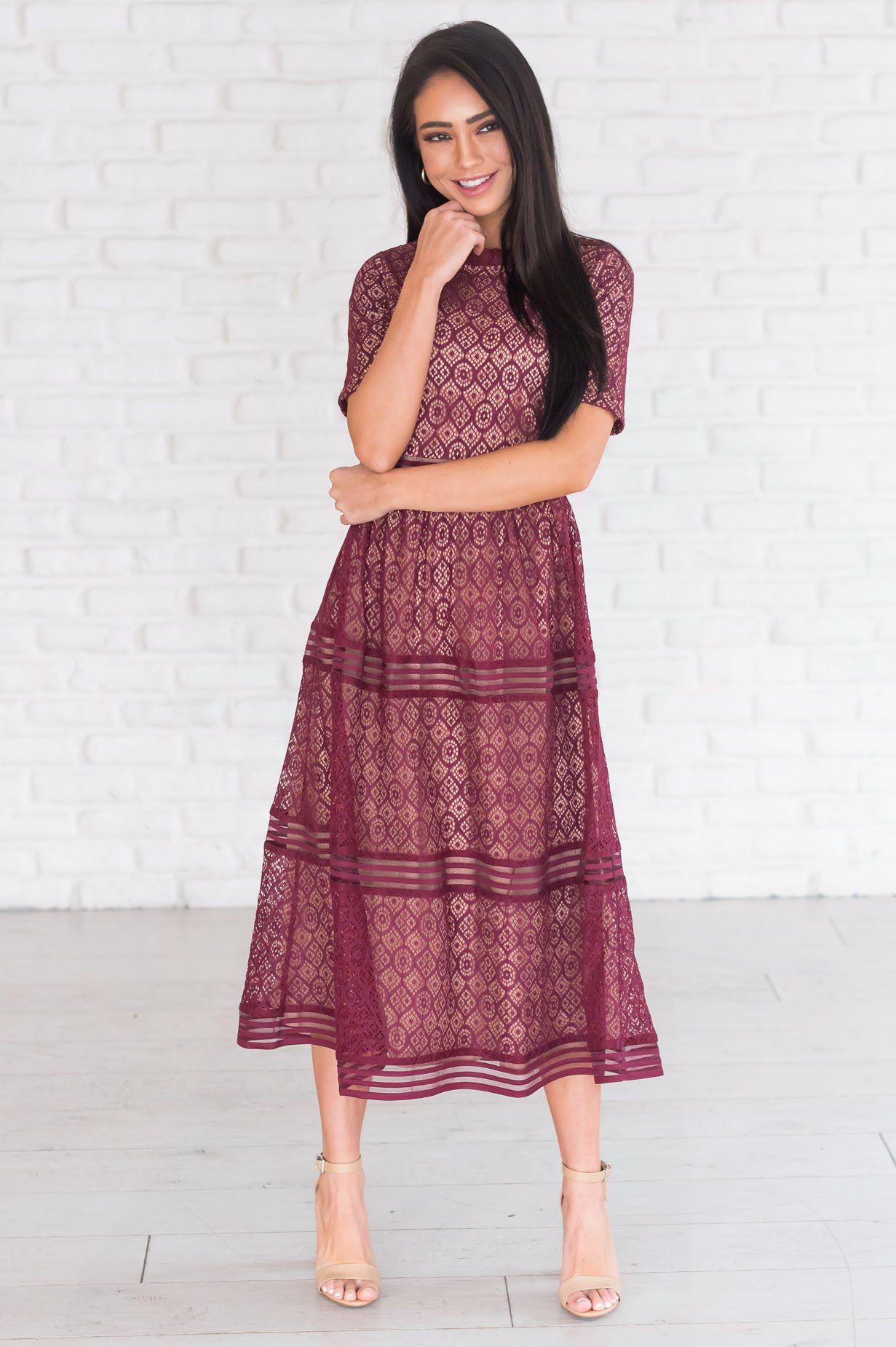 The Melana Modest Dresses vendor-unknown 