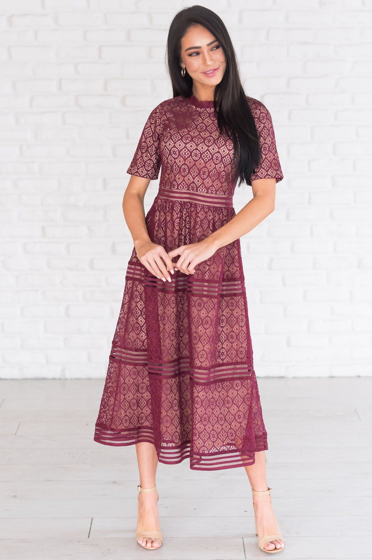 The Melana Modest Dresses vendor-unknown 