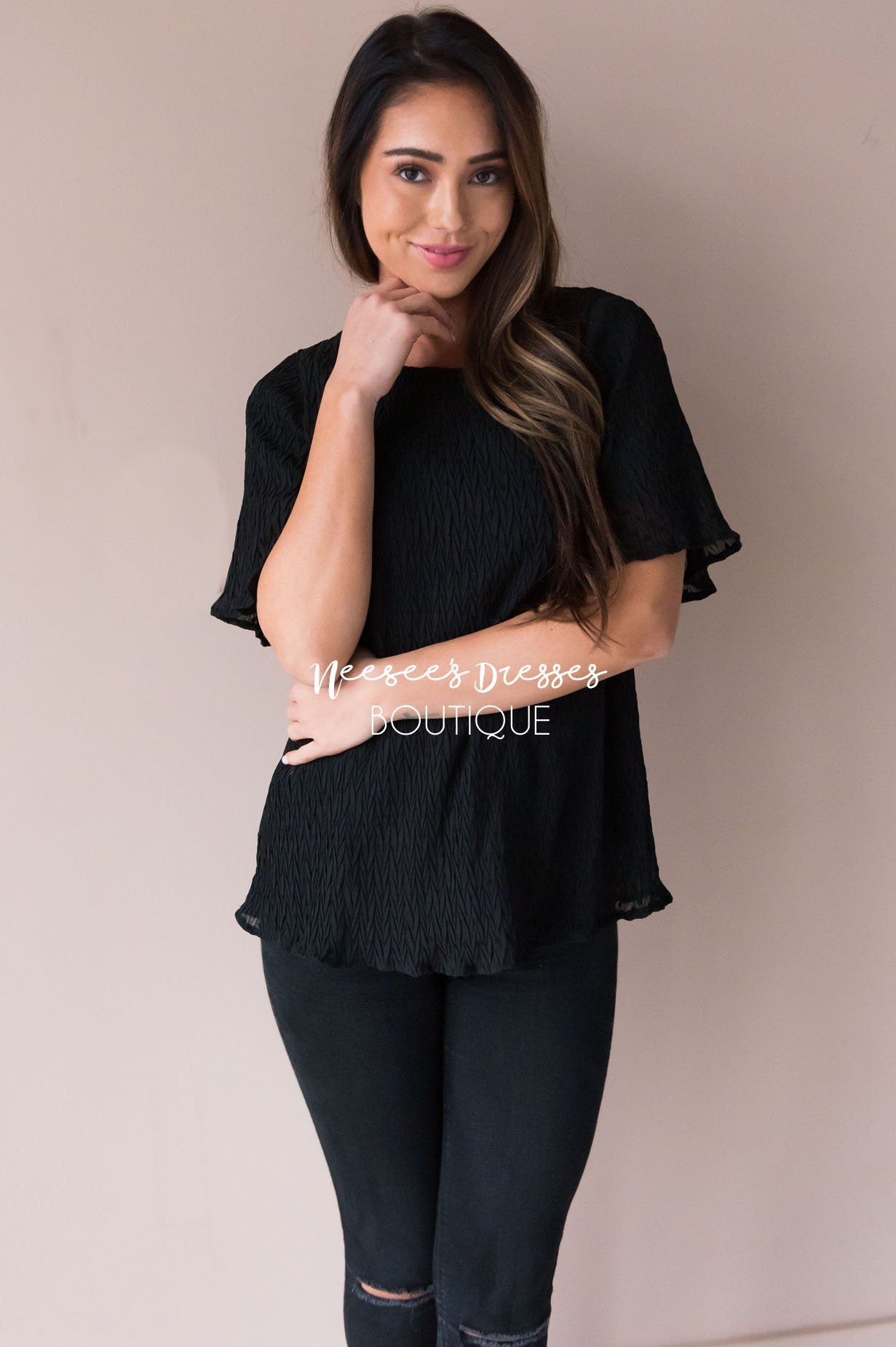 Merry Midnight Blouse Tops vendor-unknown 