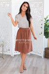 Always First Modest Corduroy Skirt Modest Dresses vendor-unknown