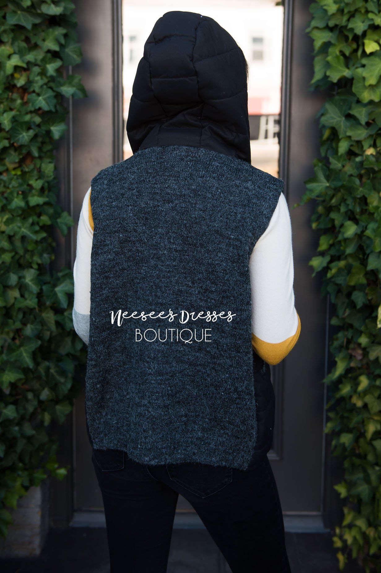 Autumn Days Vest Tops vendor-unknown 