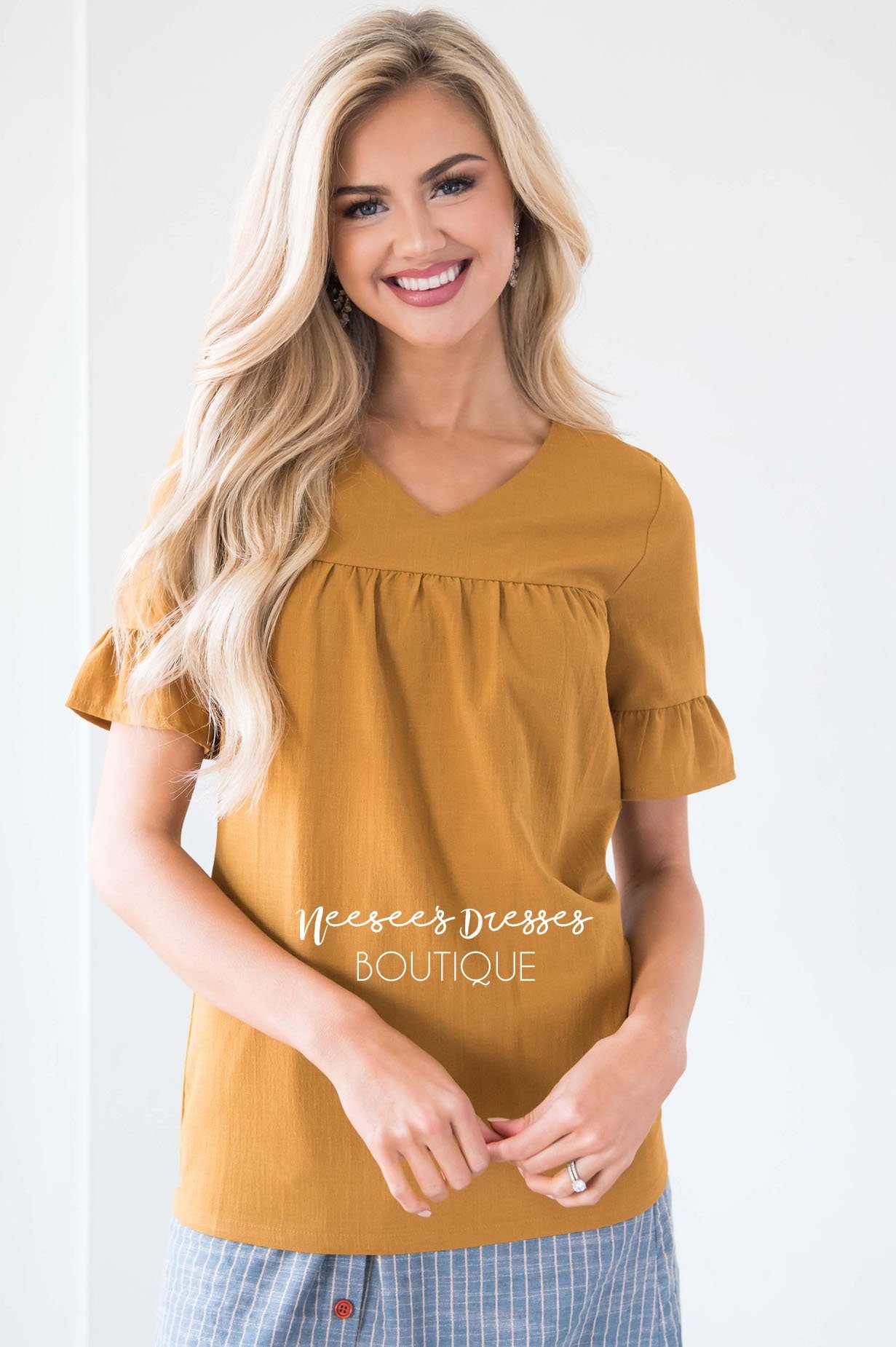 Shine For Me Blouse Tops vendor-unknown 