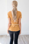 All I Need Ruffle Trim Top Tops vendor-unknown