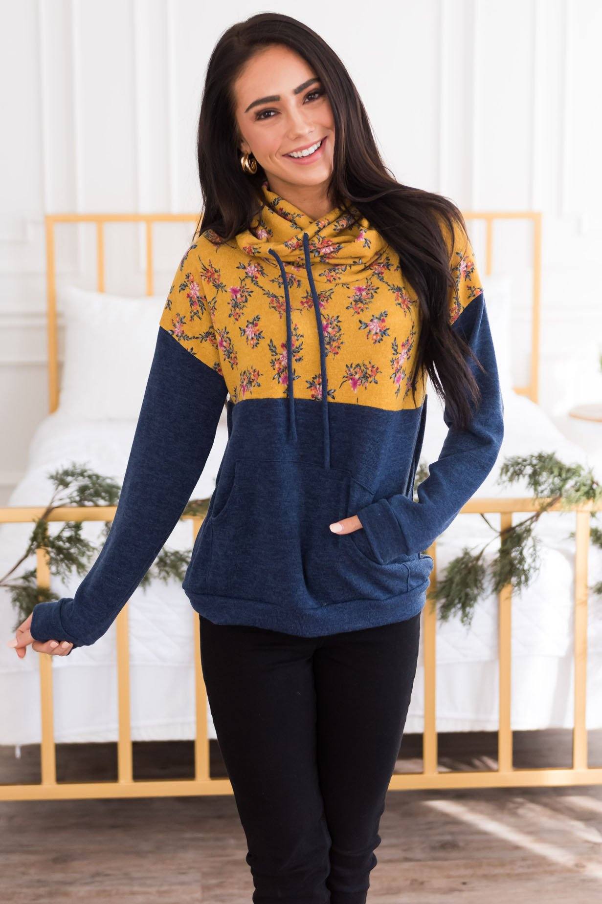 Hello There Modest Hoodie Modest Dresses vendor-unknown 