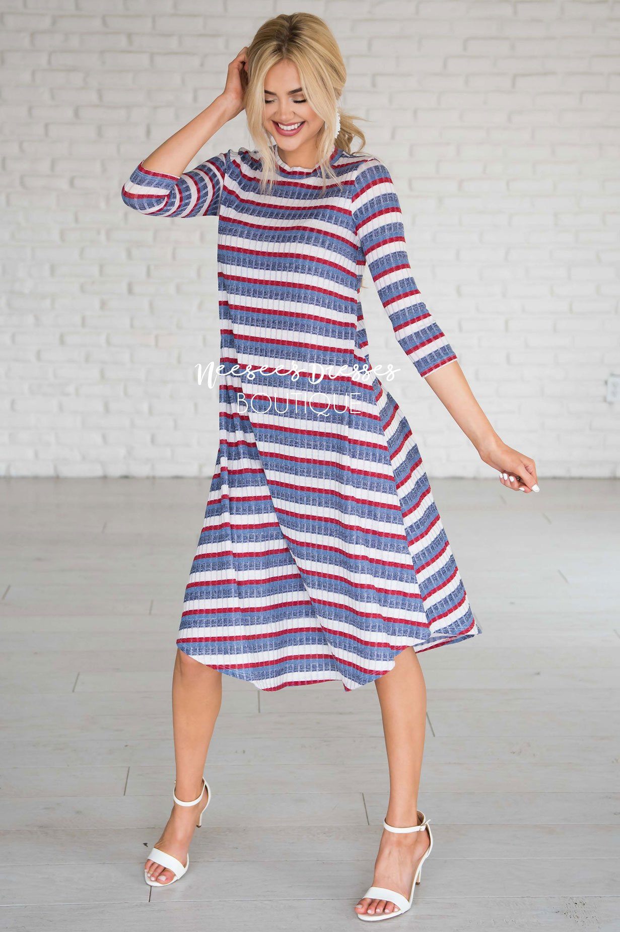 The Lizzy Modest Dresses vendor-unknown 