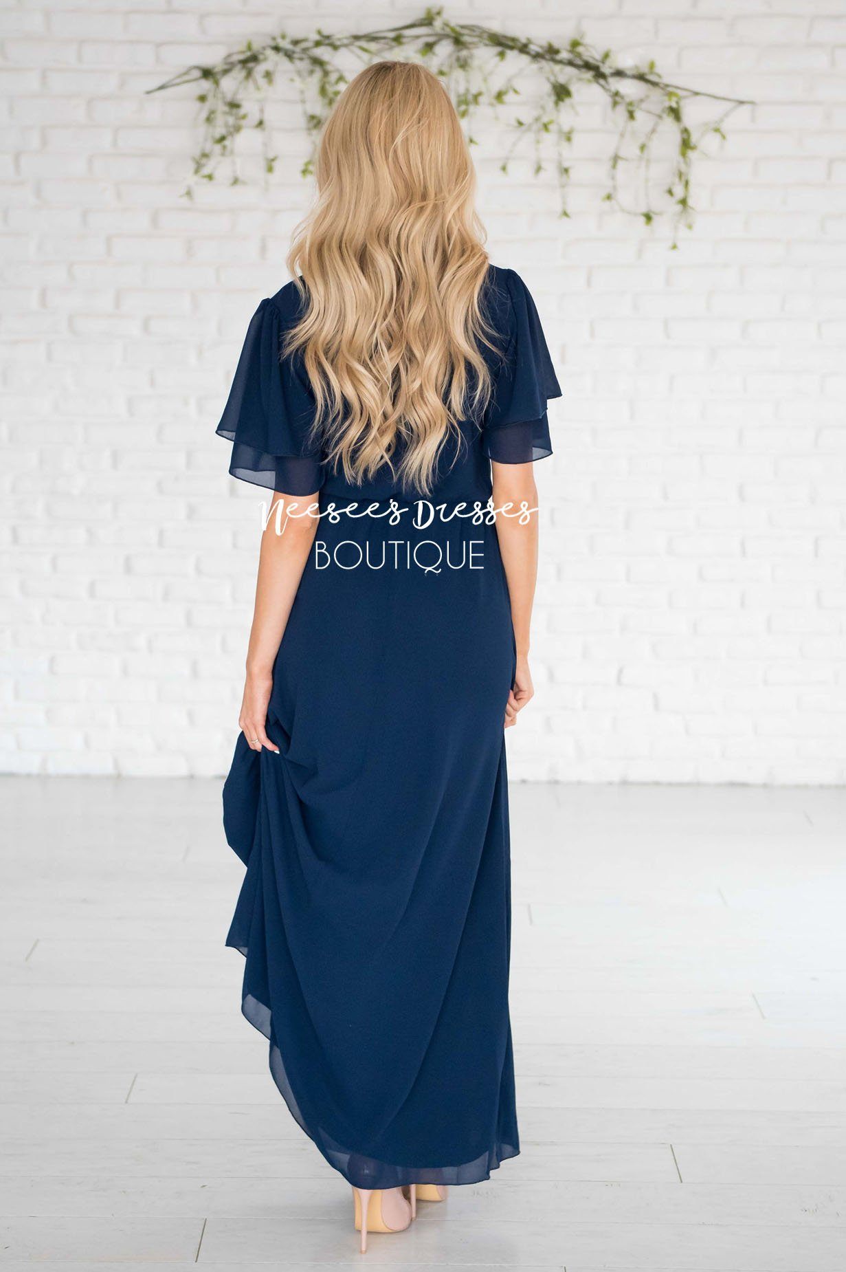 The Chloe Chiffon Maxi Dress Modest Dresses vendor-unknown 
