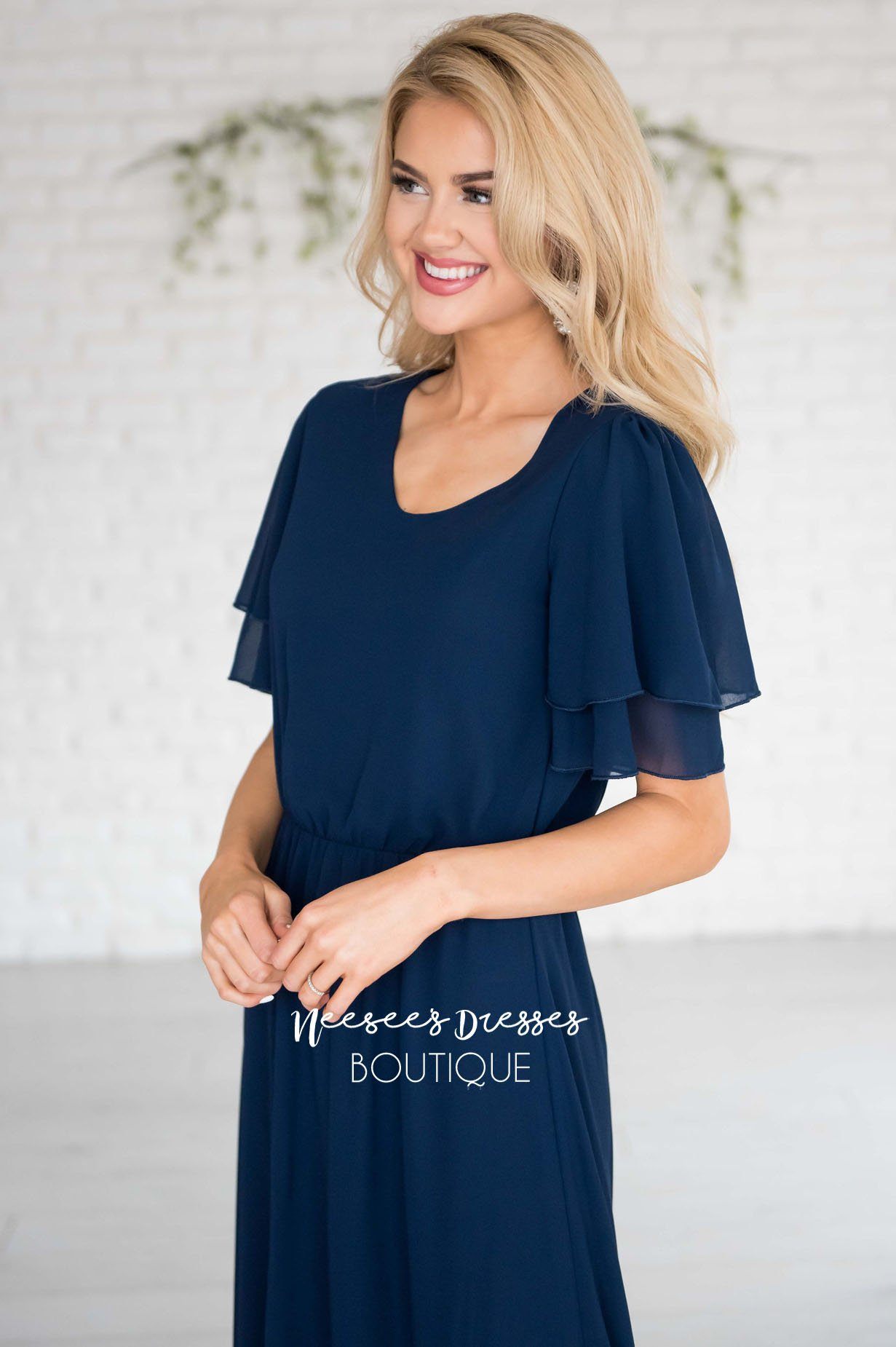 The Chloe Chiffon Maxi Dress Modest Dresses vendor-unknown 