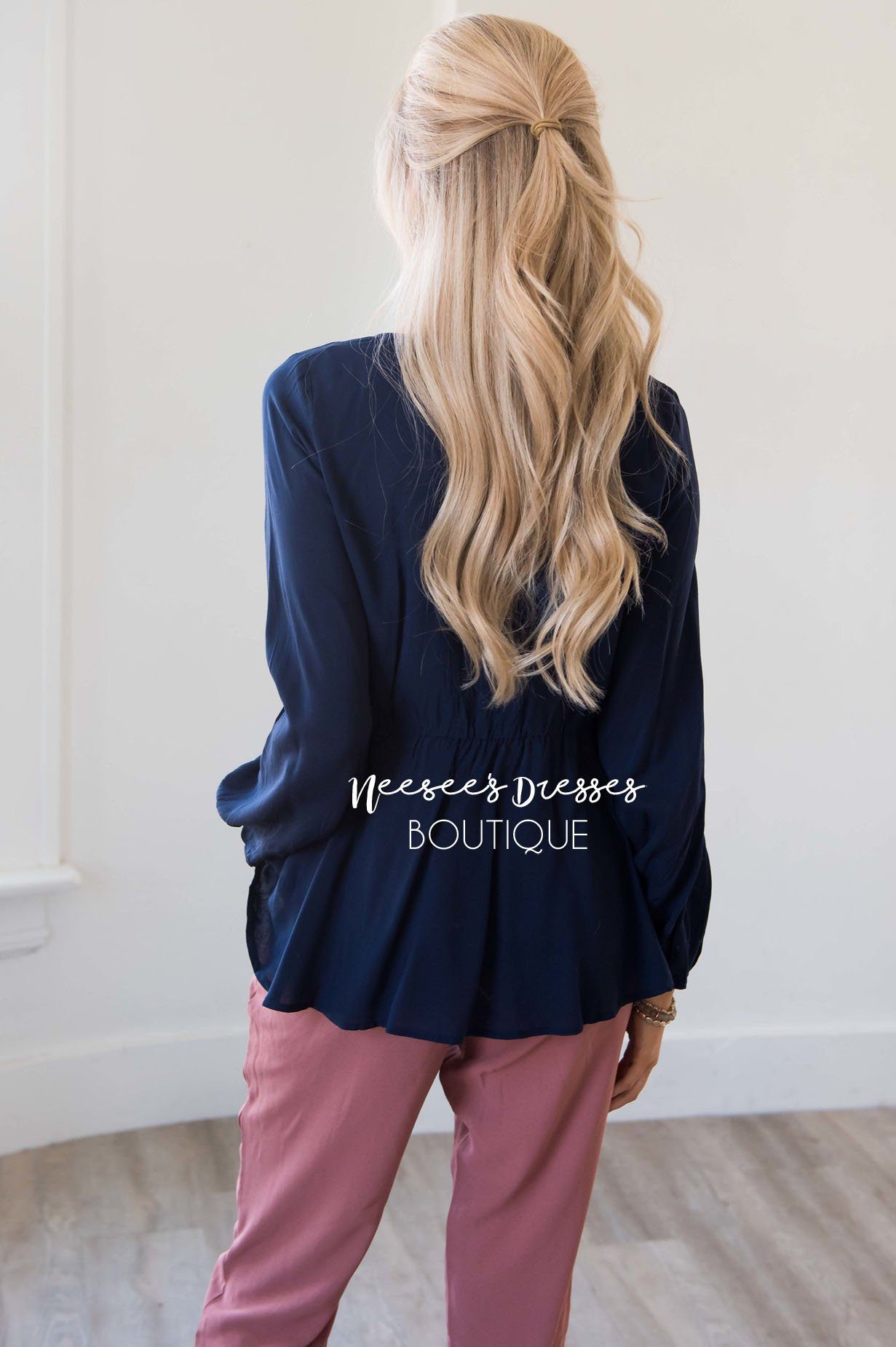 One Wish Floral Frenzy Peplum Top Tops vendor-unknown 