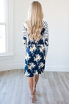 The Daryl Elbow Patch Dress Modest Dresses vendor-unknown