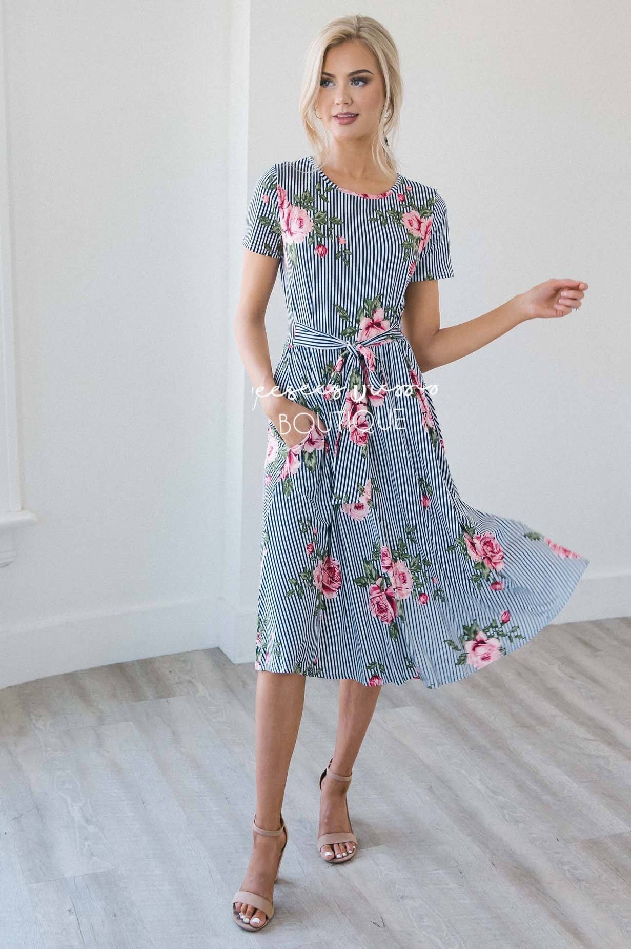 The Amy Modest Dresses vendor-unknown 