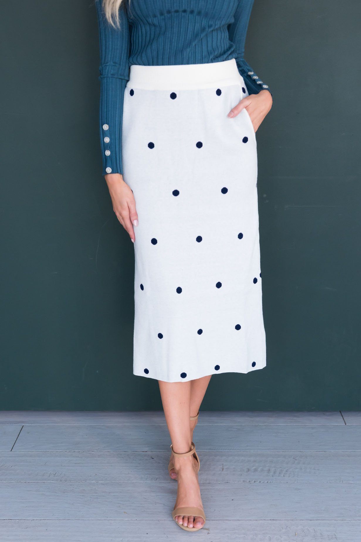 Graceful Simplicity Modest Sweater Skirt Modest Dresses vendor-unknown 