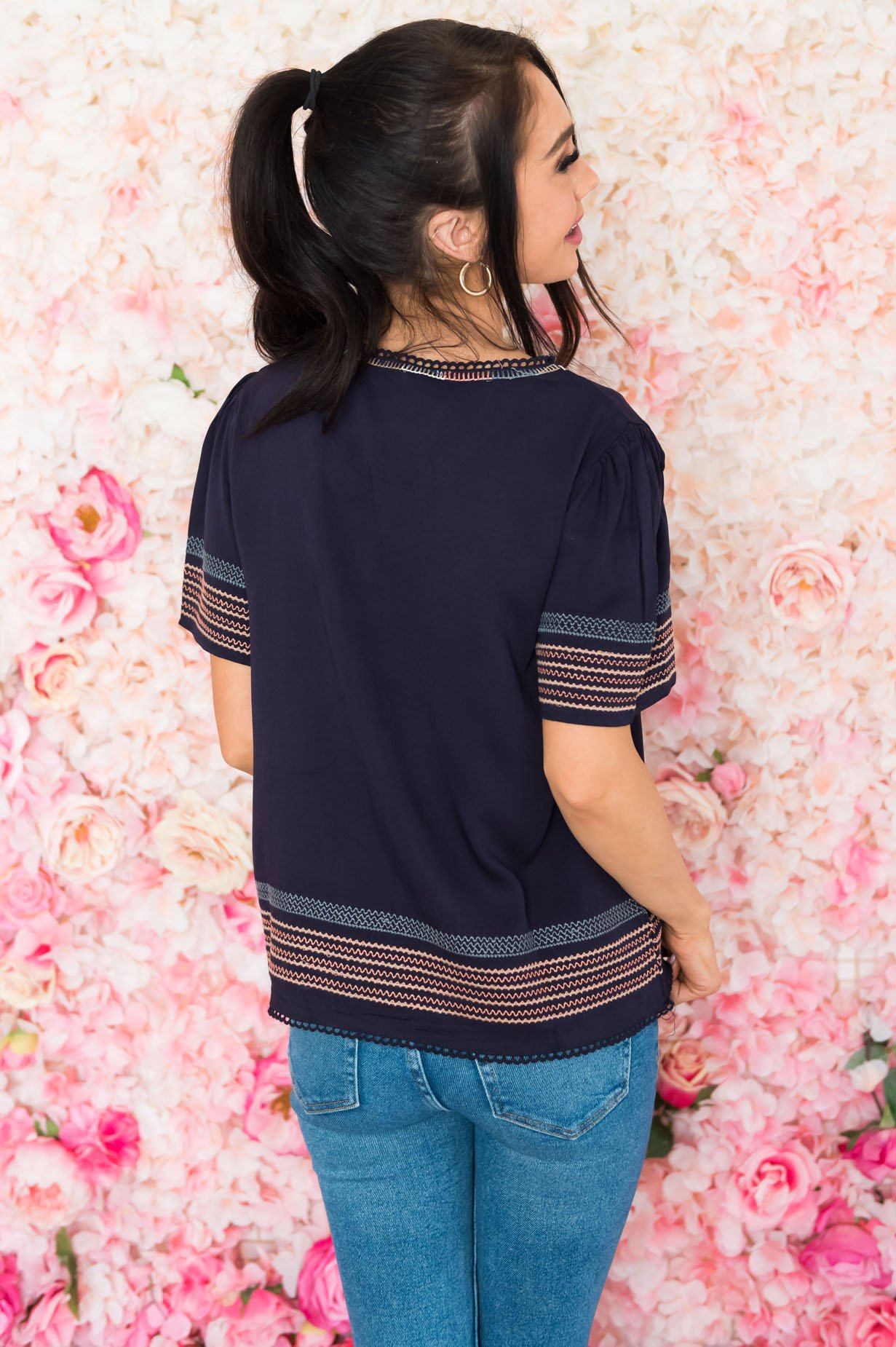 Many Travels Modest Blouse Modest Dresses vendor-unknown 