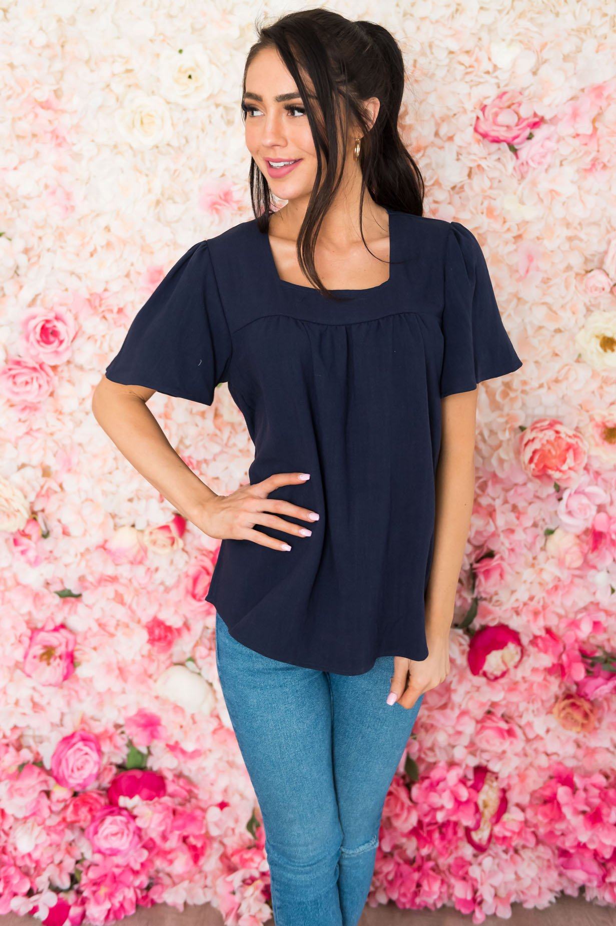 Set Sail Modest Blouse Modest Dresses vendor-unknown 