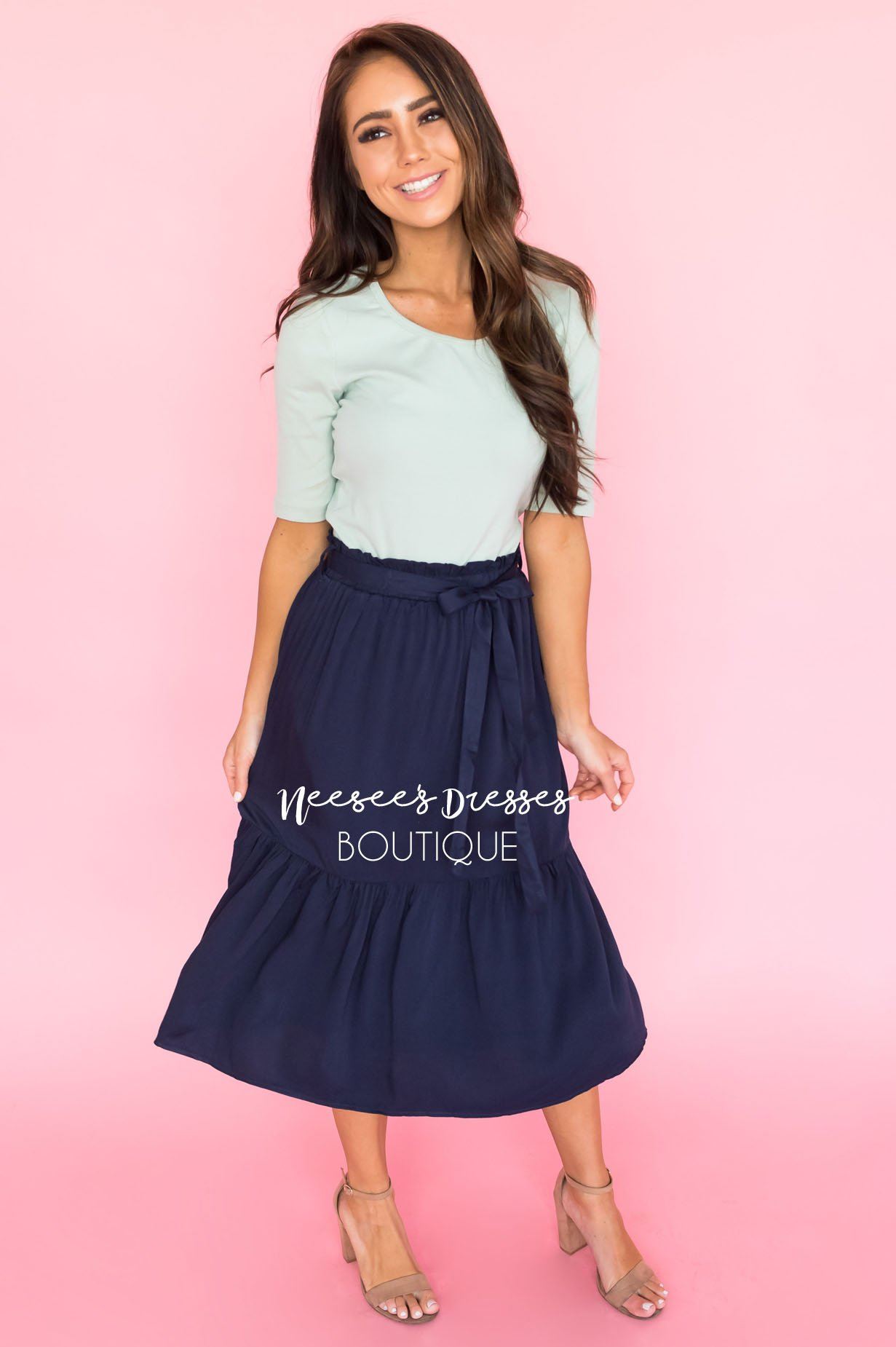 Forget Me Not Modest Skirt Modest Dresses vendor-unknown 