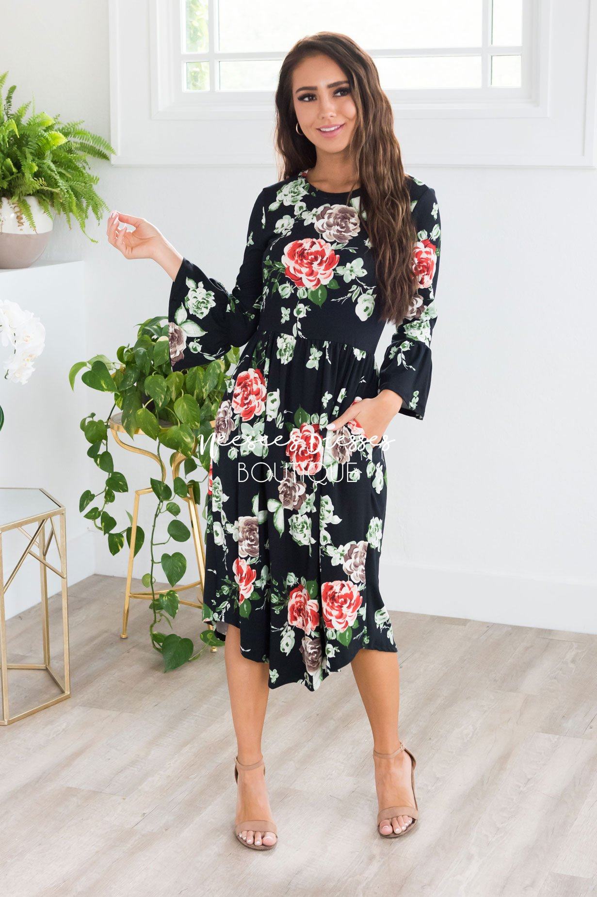 The Nicole Modest Dresses vendor-unknown 