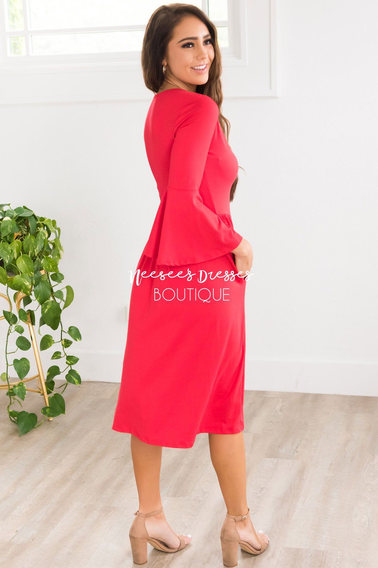 The Nicole Modest Dresses vendor-unknown 