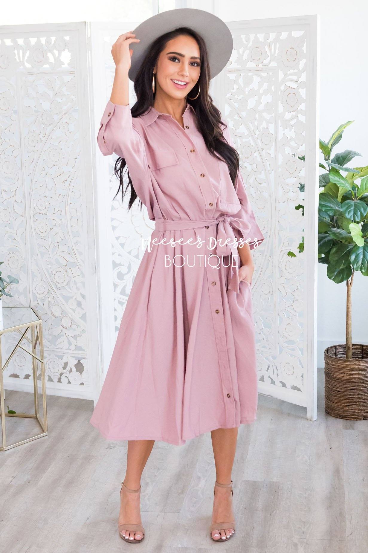 The Nicolette Modest Dresses vendor-unknown 