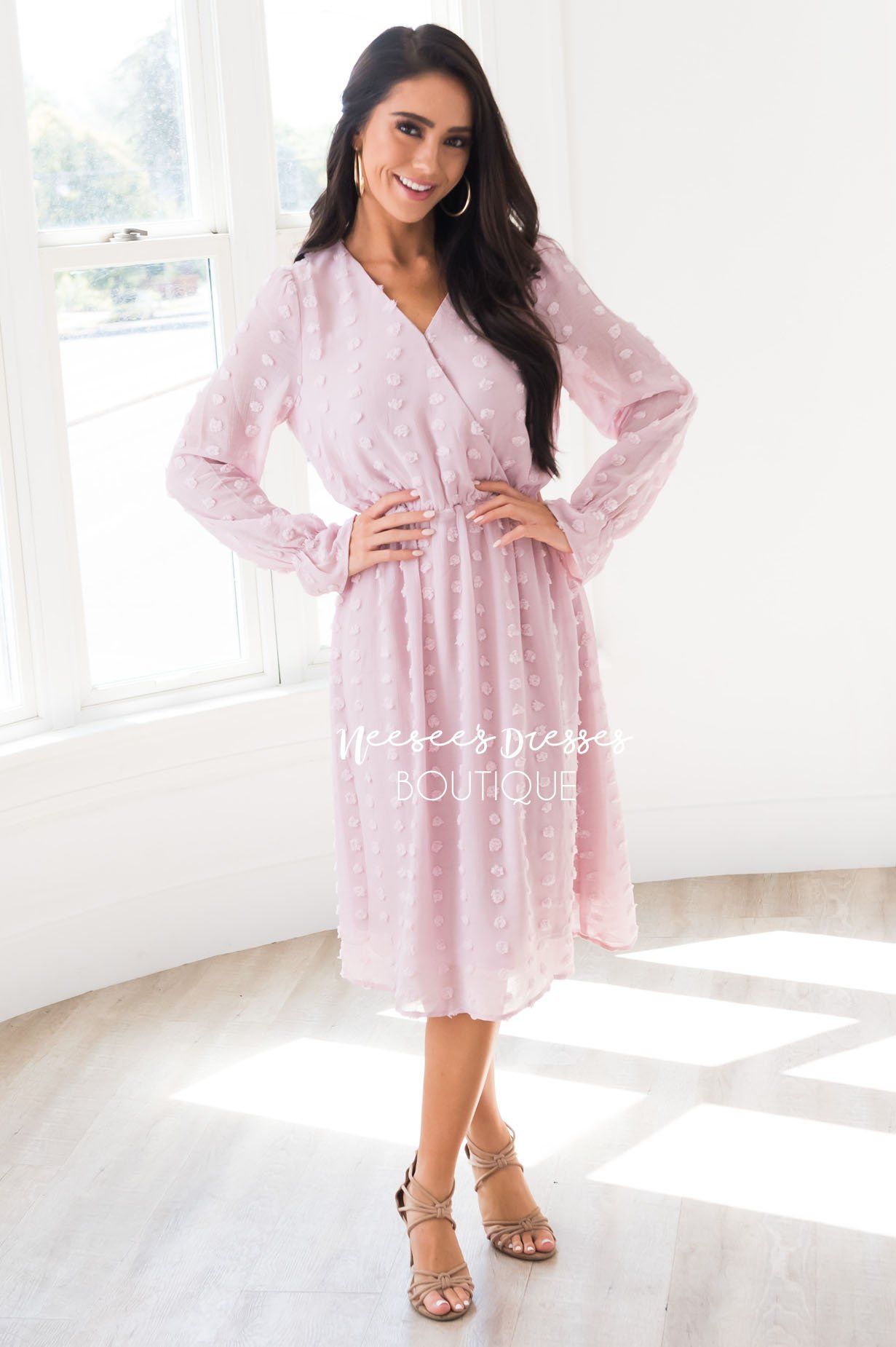 The Nikita Long Sleeves Modest Dresses vendor-unknown 
