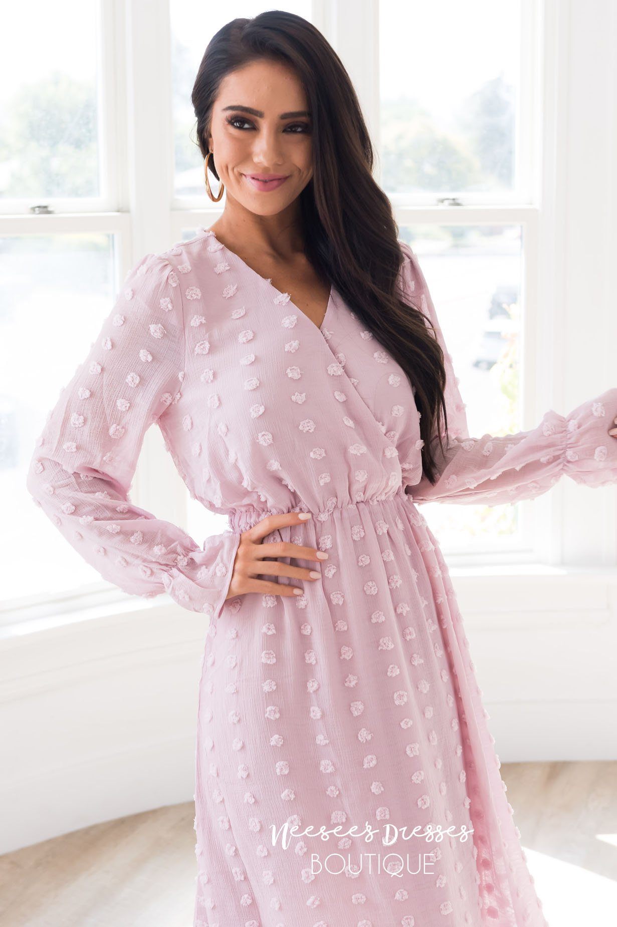 The Nikita Long Sleeves Modest Dresses vendor-unknown 