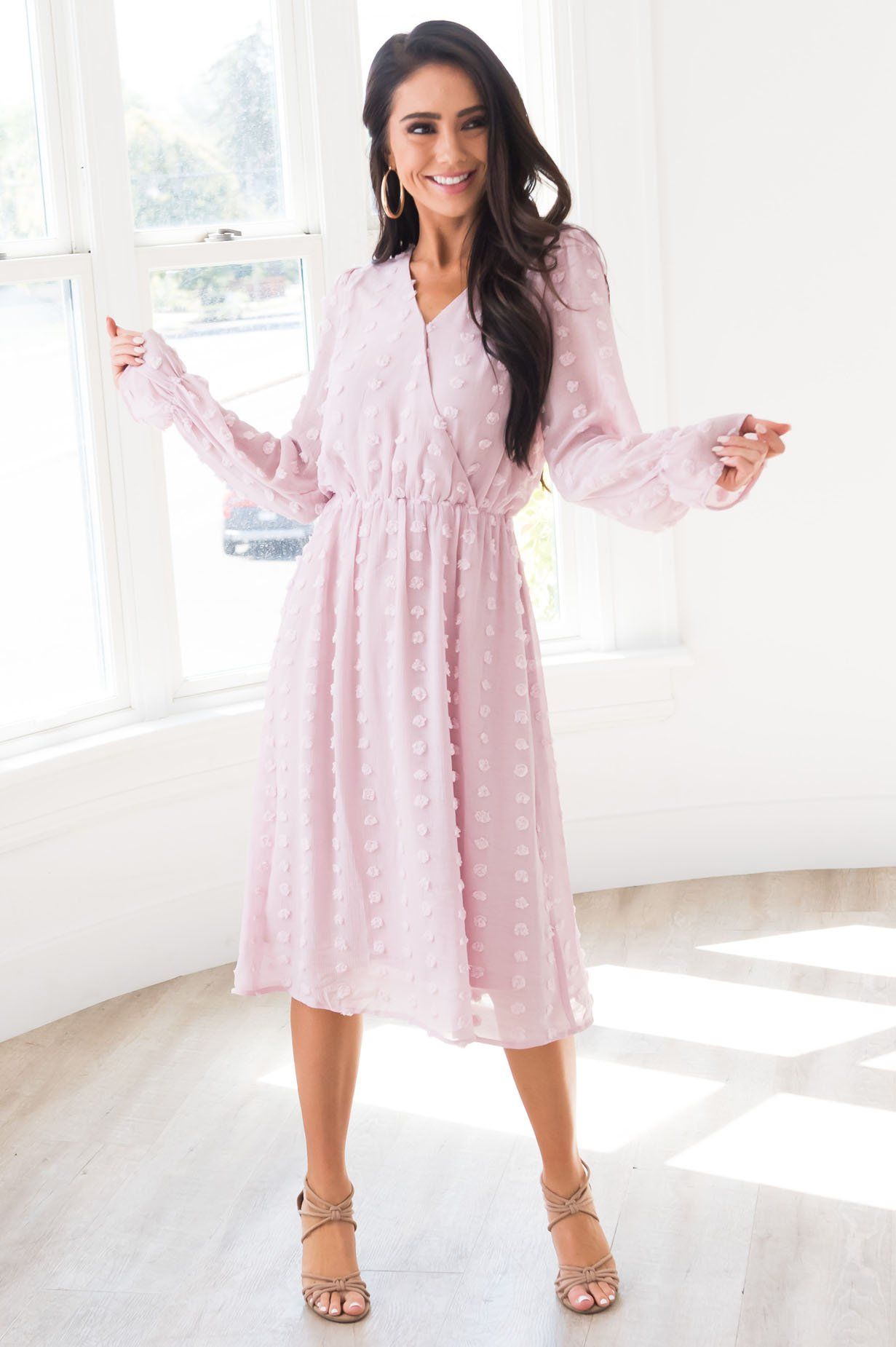 The Nikita Long Sleeves Modest Dresses vendor-unknown 