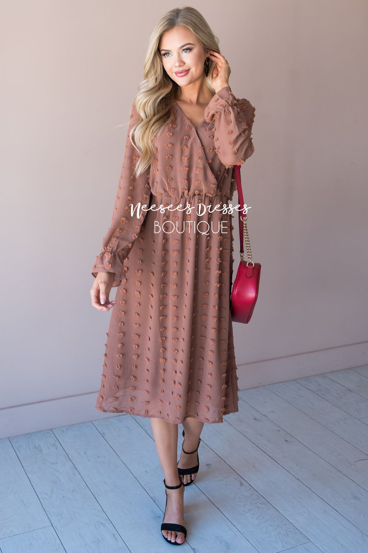 The Nikita Long Sleeves Modest Dresses vendor-unknown 