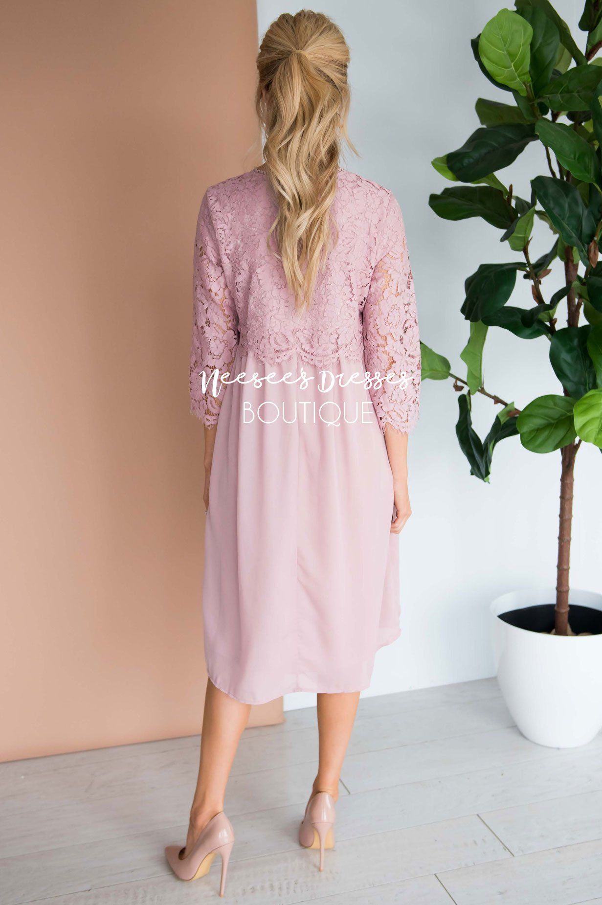 The Brynn - Nursing Friendly Modest Dresses vendor-unknown 