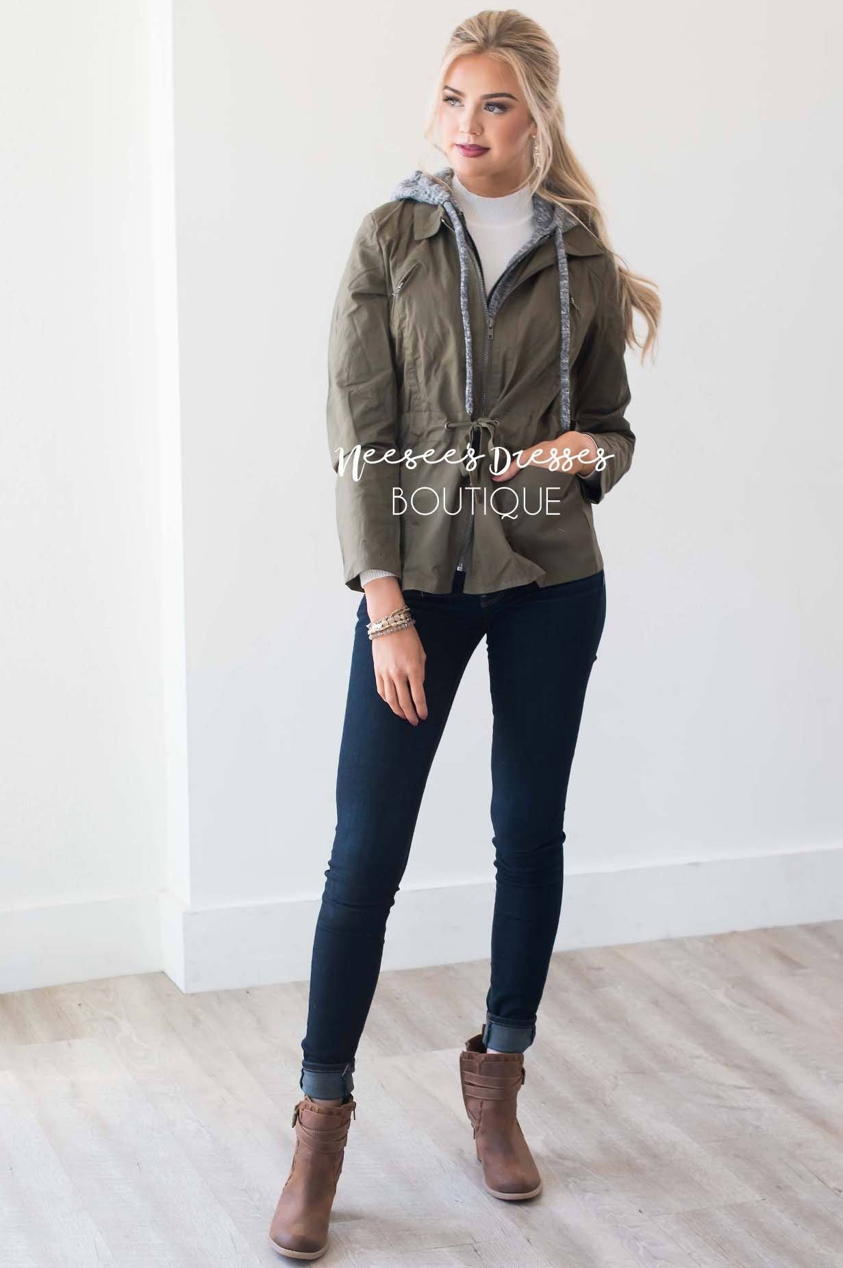 Stormy Night Cargo Jacket Tops vendor-unknown 