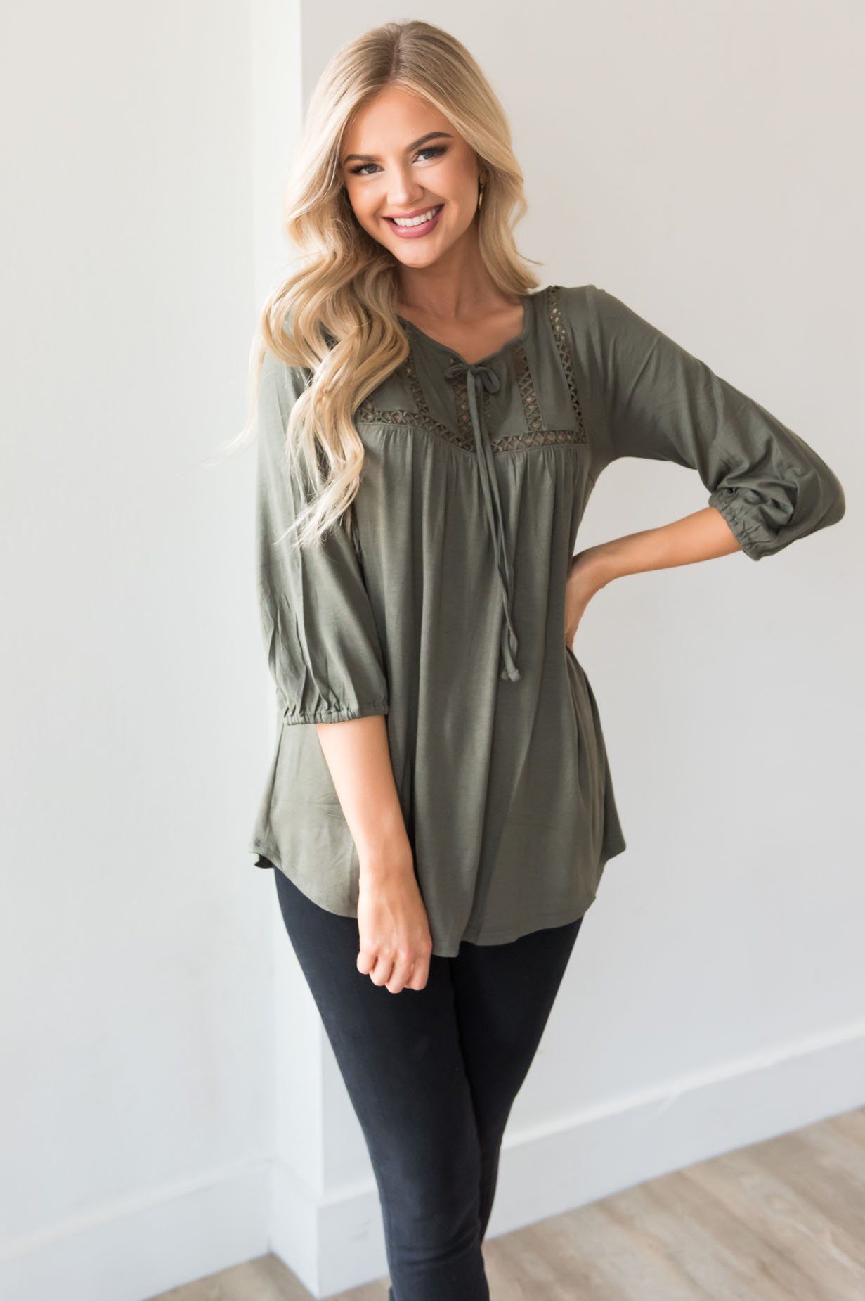 Always On My Mind Modest Layering Top Modest Dresses vendor-unknown 