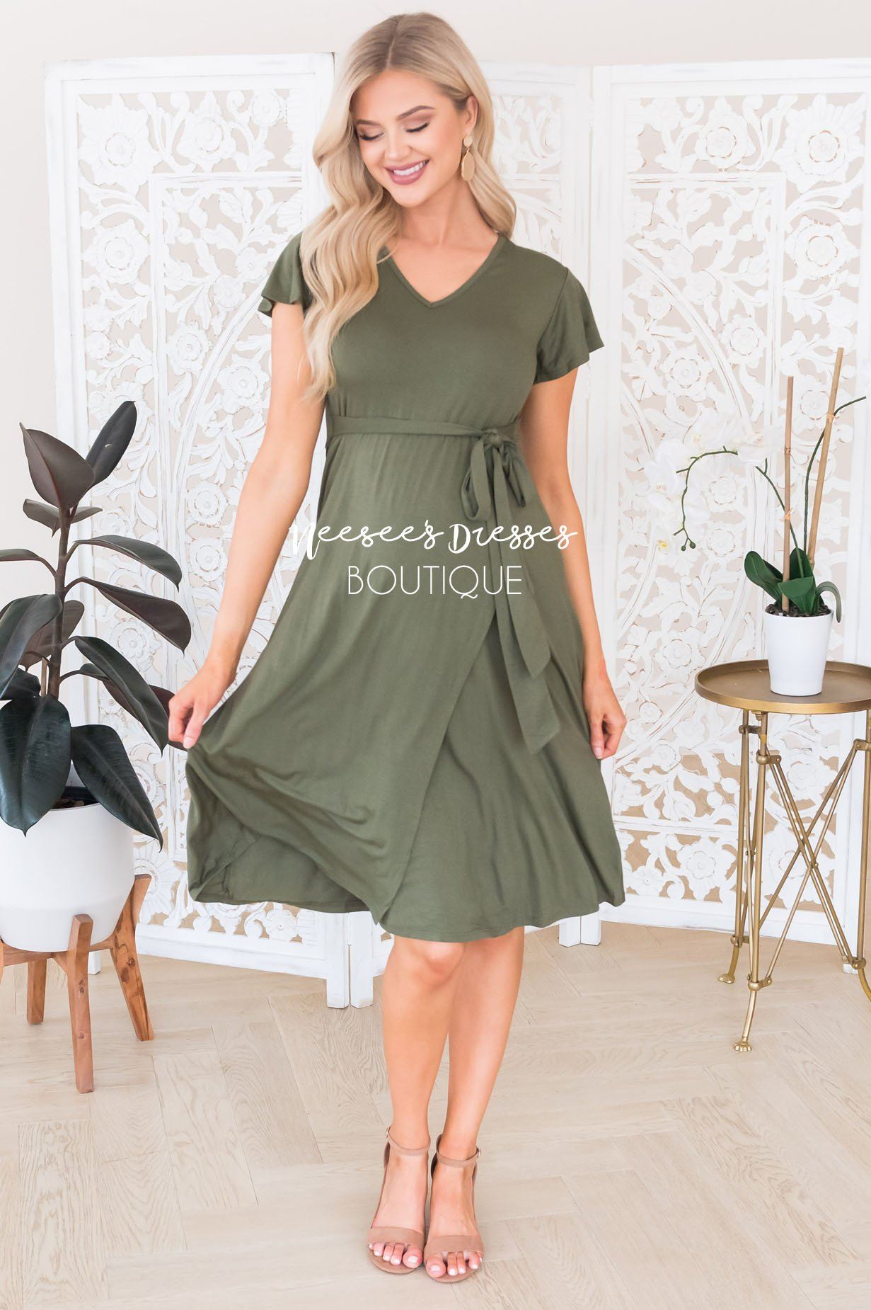 The Helen Modest Dresses vendor-unknown 