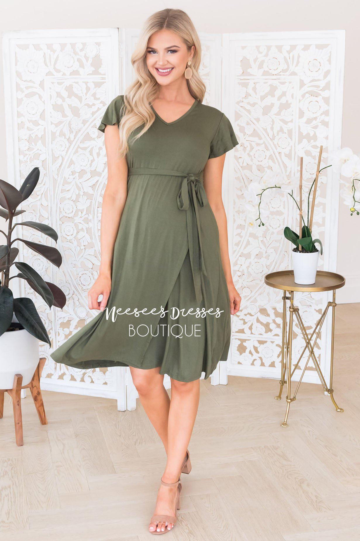 The Helen Modest Dresses vendor-unknown 