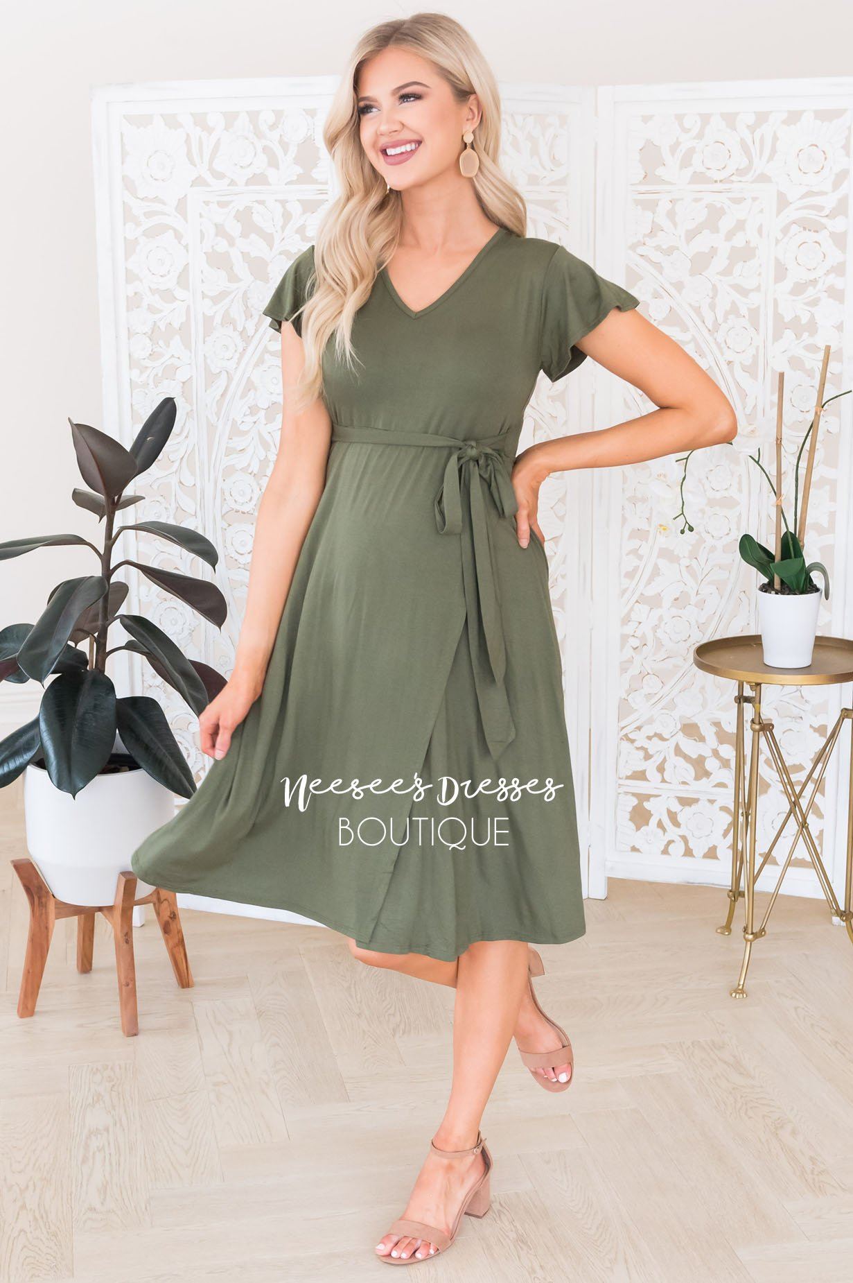 The Helen Modest Dresses vendor-unknown 