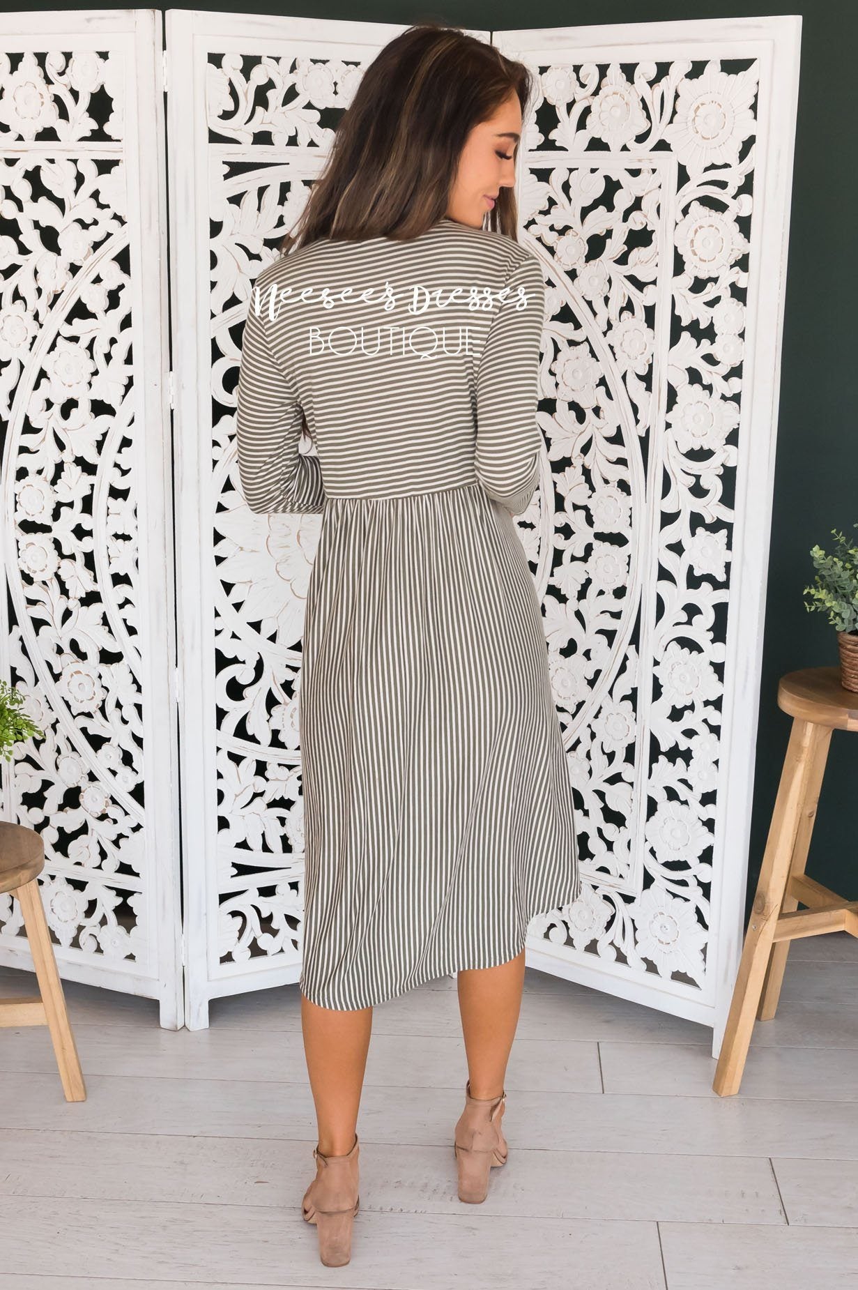 The Charlayne Modest Dresses vendor-unknown 