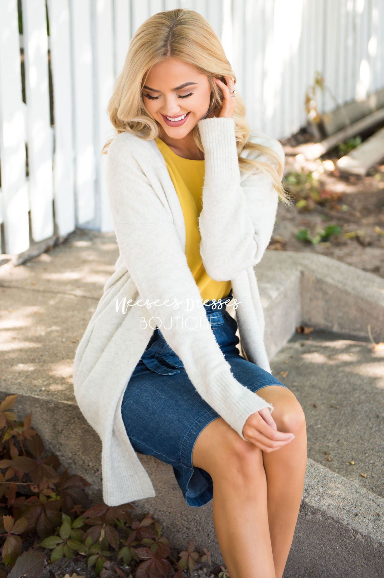 Our Time Tie Skirt Modest Dresses vendor-unknown 