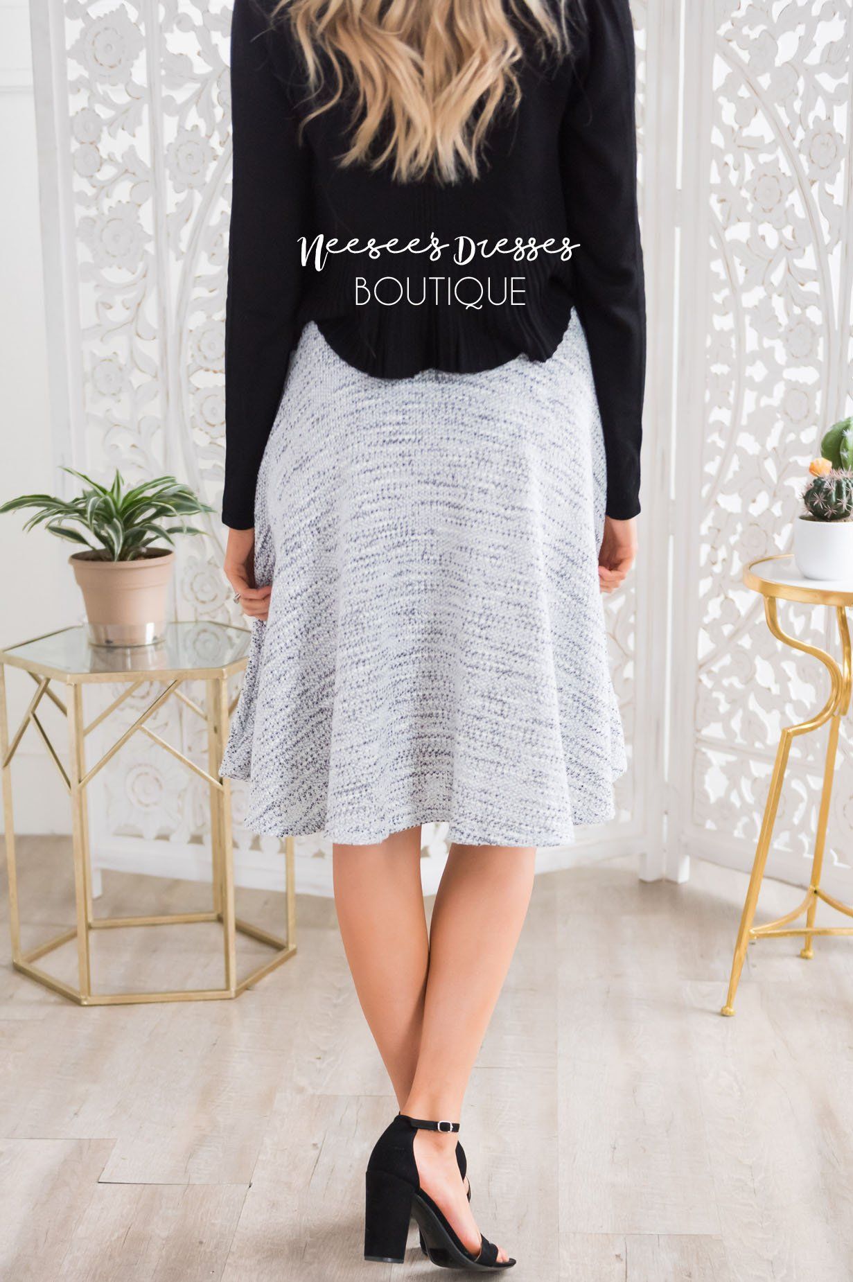 A Need For Tweed Skirt Skirts vendor-unknown 