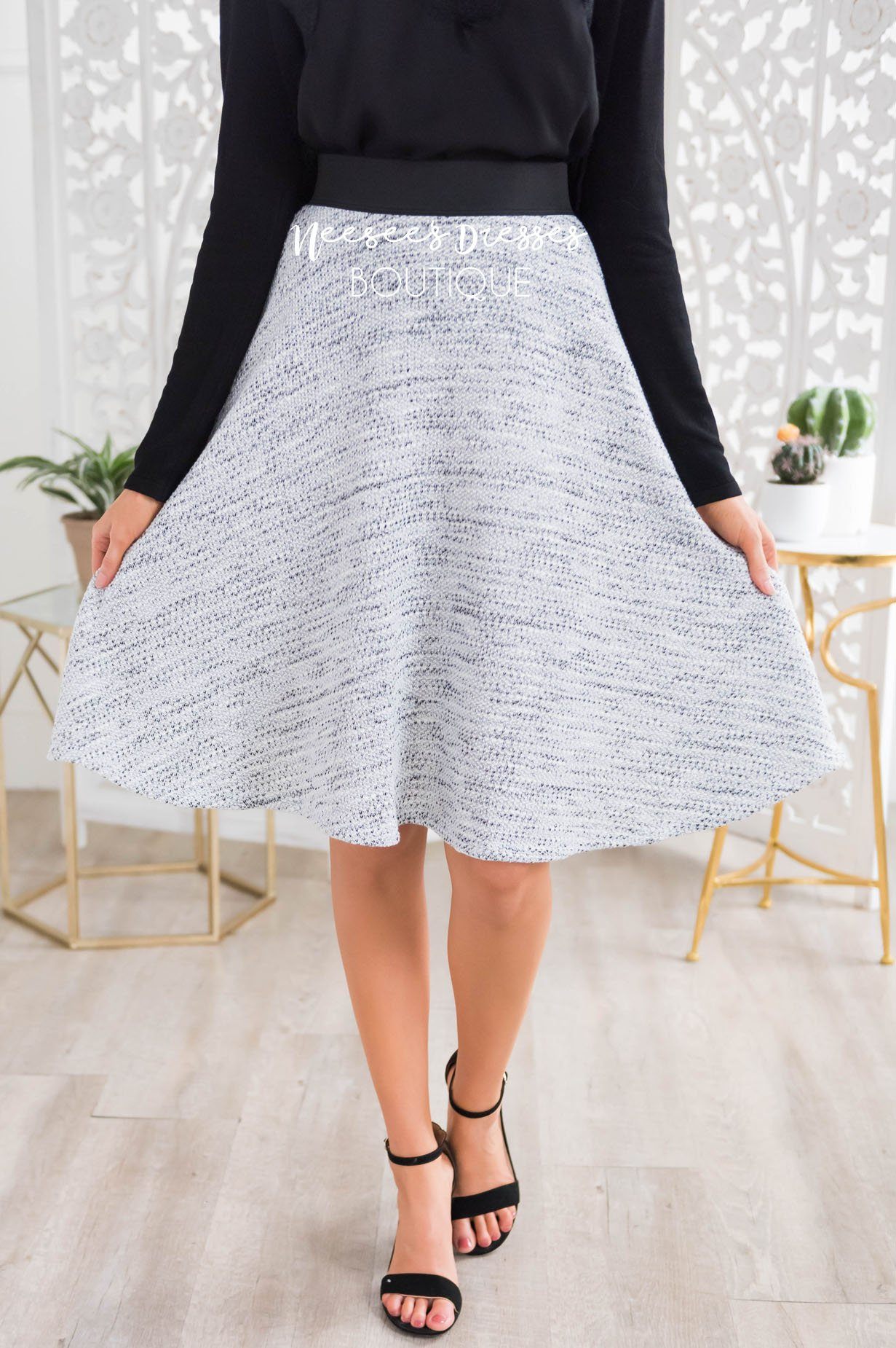 A Need For Tweed Skirt Skirts vendor-unknown 