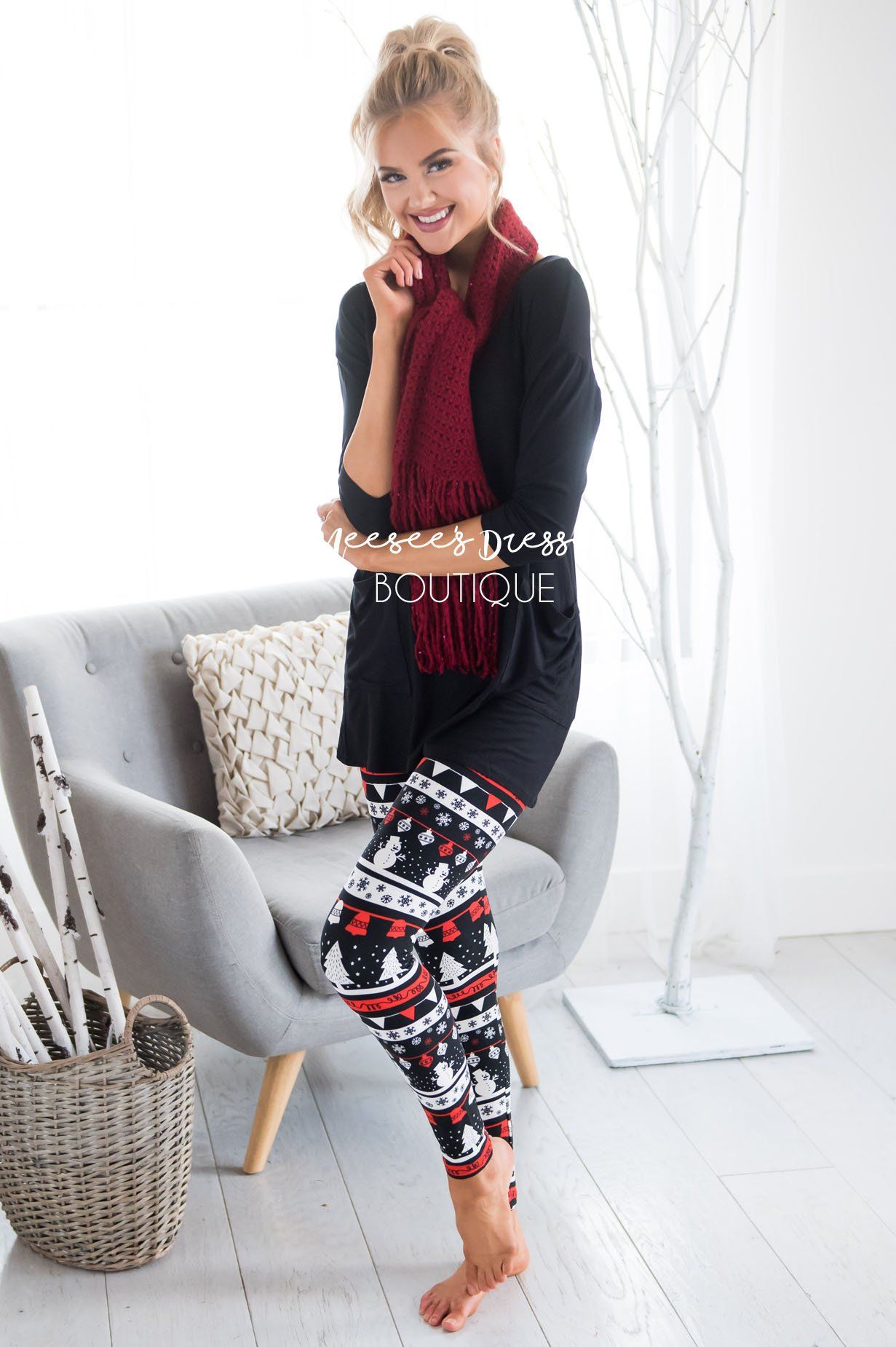 Holiday Outfit-in-a-Bag #12 Modest Dresses vendor-unknown 