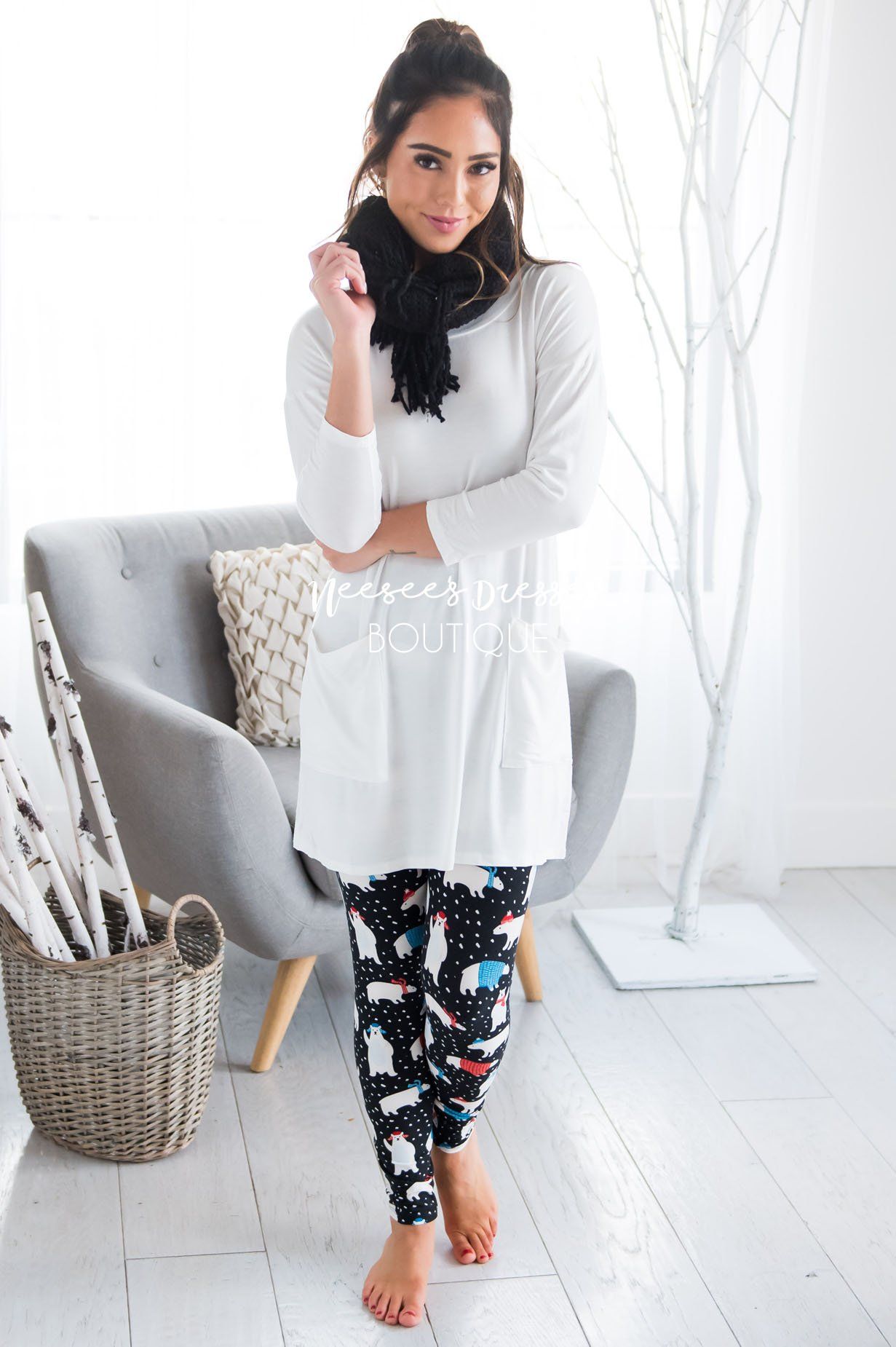 Holiday Outfit-in-a-Bag #1 Modest Dresses vendor-unknown 