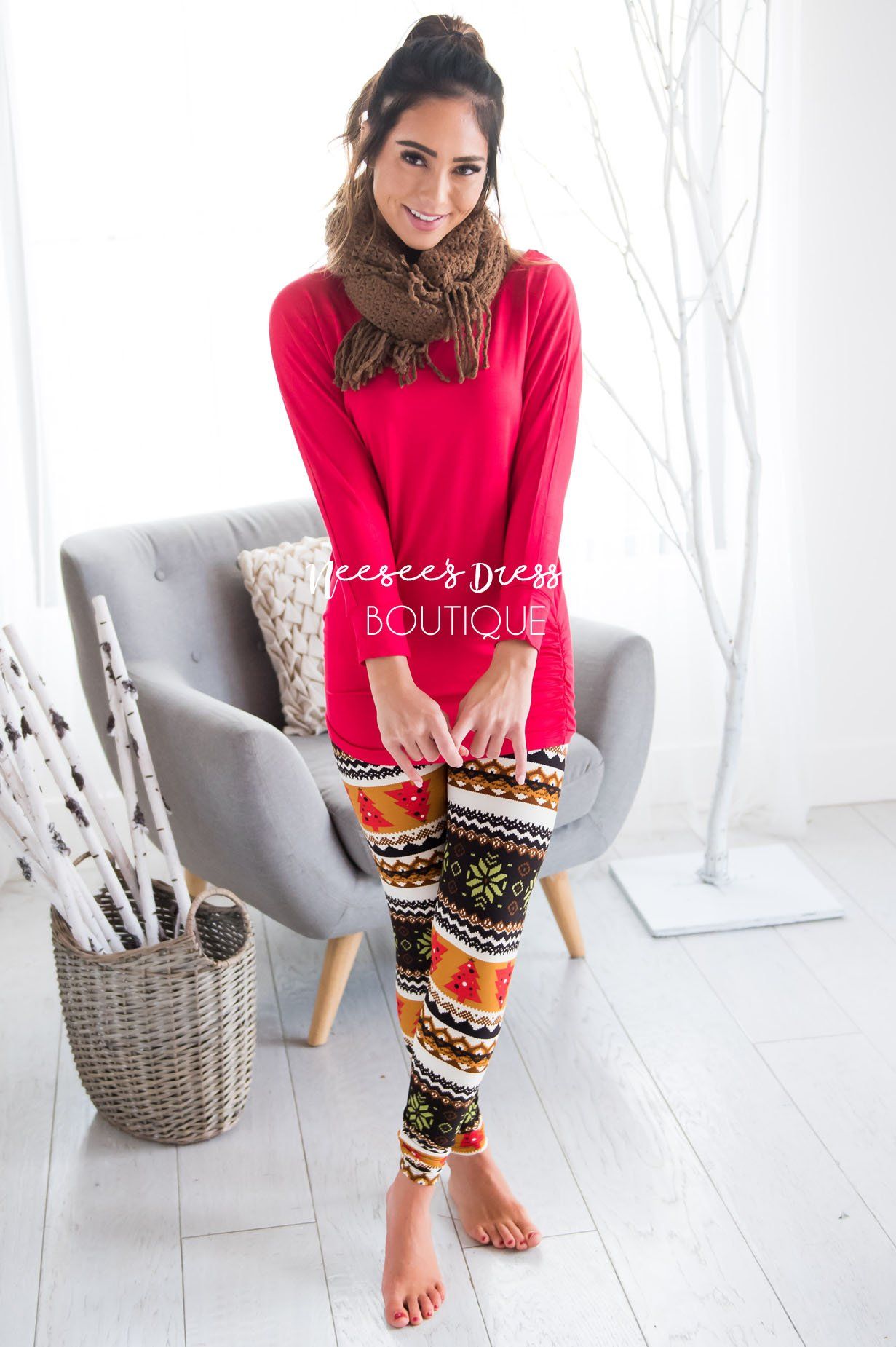 Holiday Outfit-in-a-Bag #5 Modest Dresses vendor-unknown 