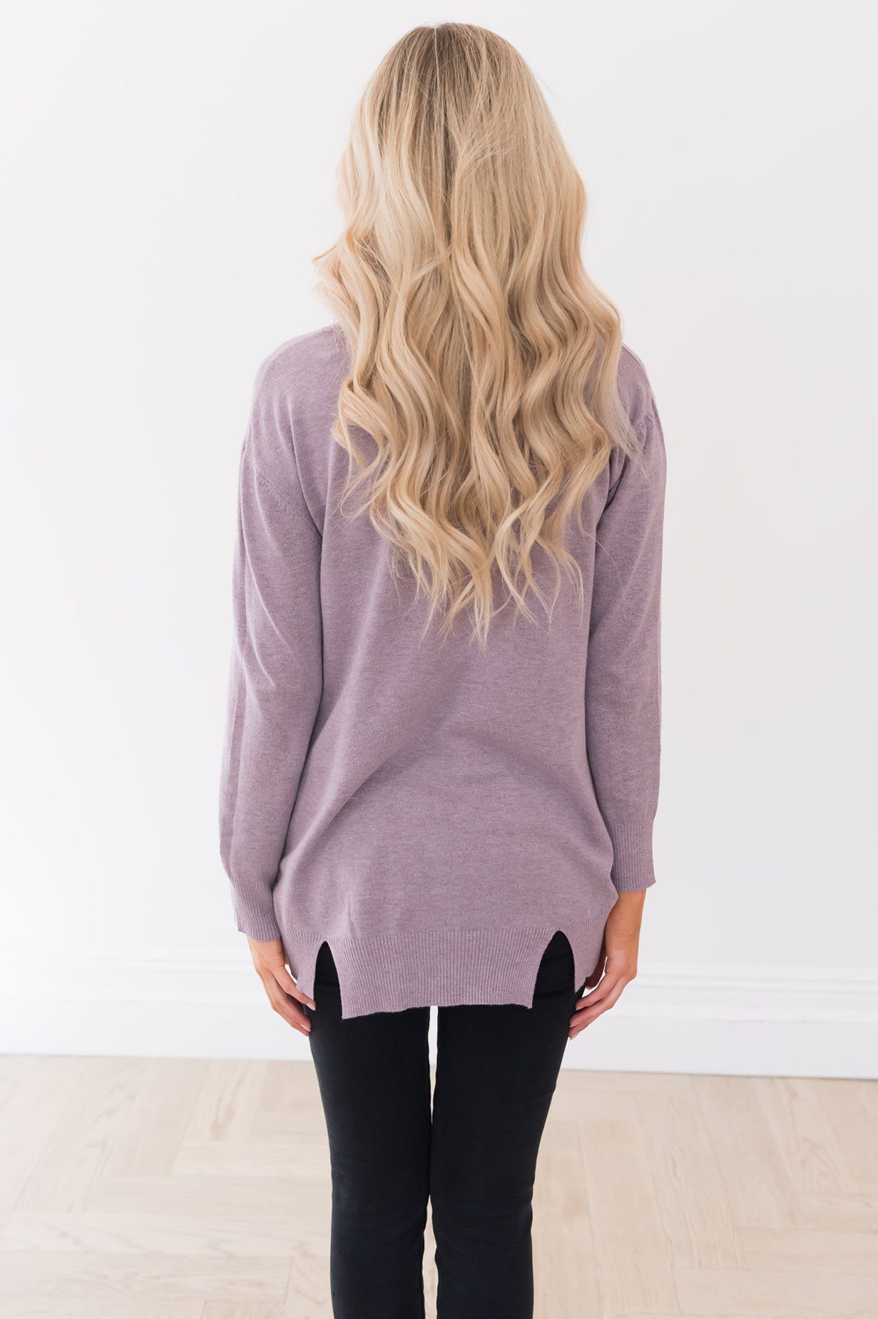 Live in The Moment Oversize Sweater Modest Dresses vendor-unknown 