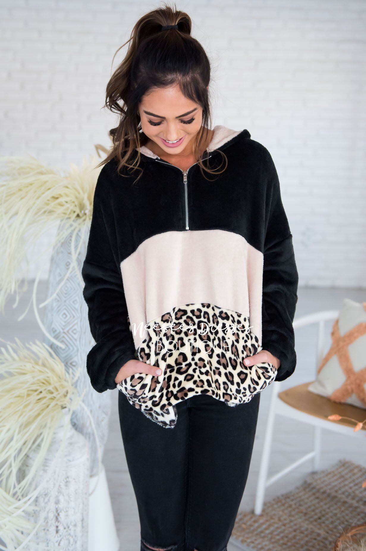 Own Kind of Beautiful Fleece Hoodie Modest Dresses vendor-unknown 