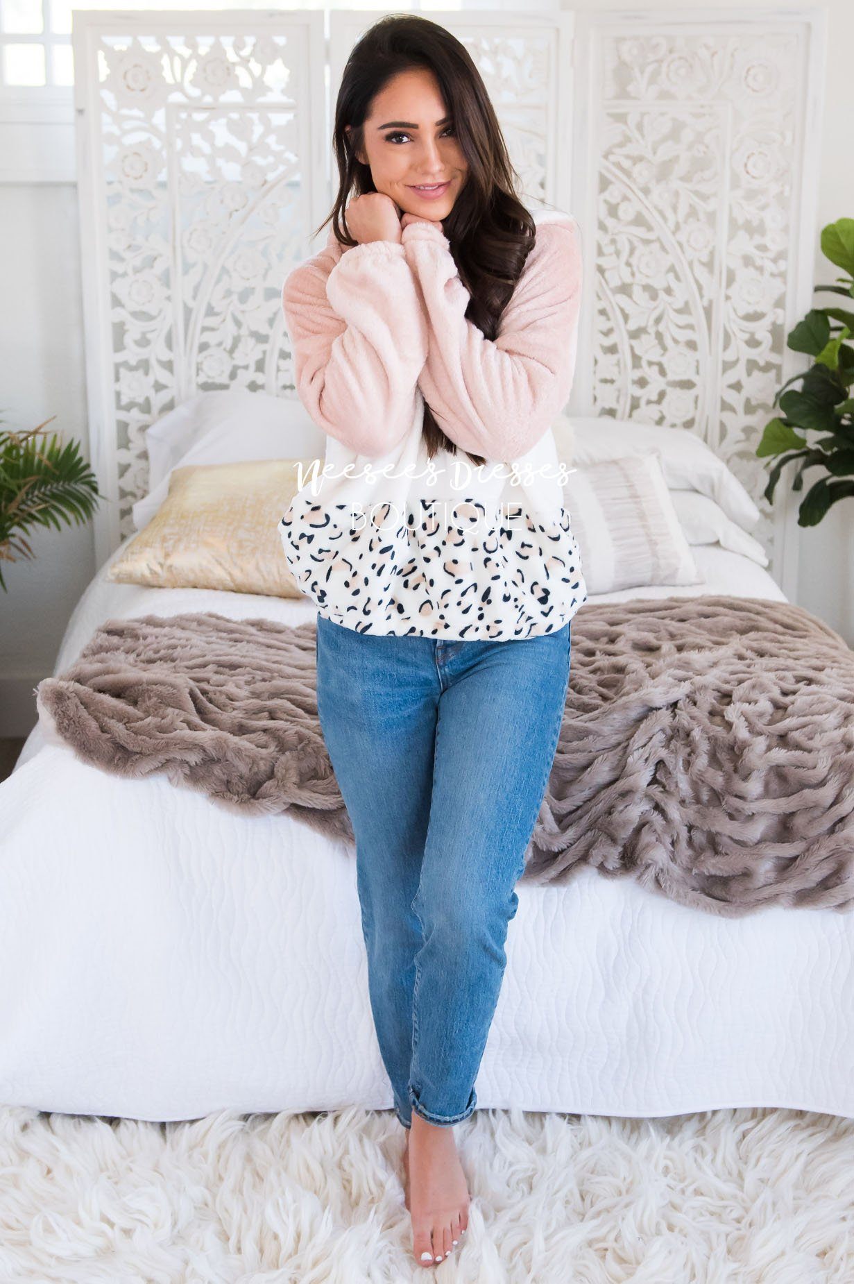 Own Kind of Beautiful fleece hooded top Modest Dresses vendor-unknown 