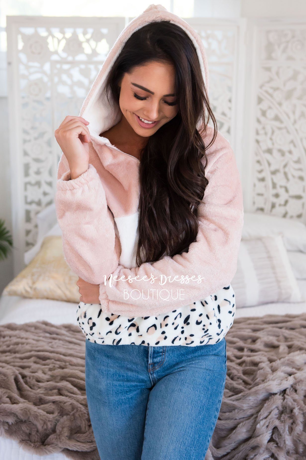 Own Kind of Beautiful fleece hooded top Modest Dresses vendor-unknown 