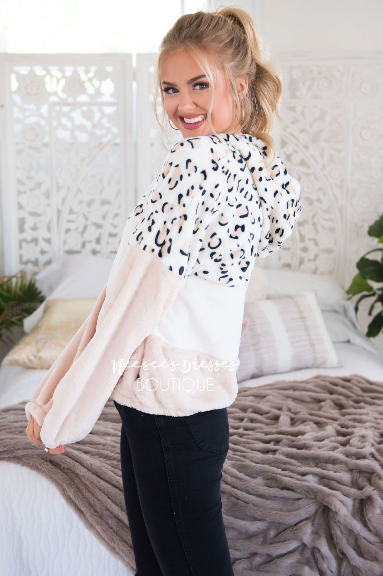 Own Kind of Beautiful Fleece Hoodie Modest Dresses vendor-unknown 