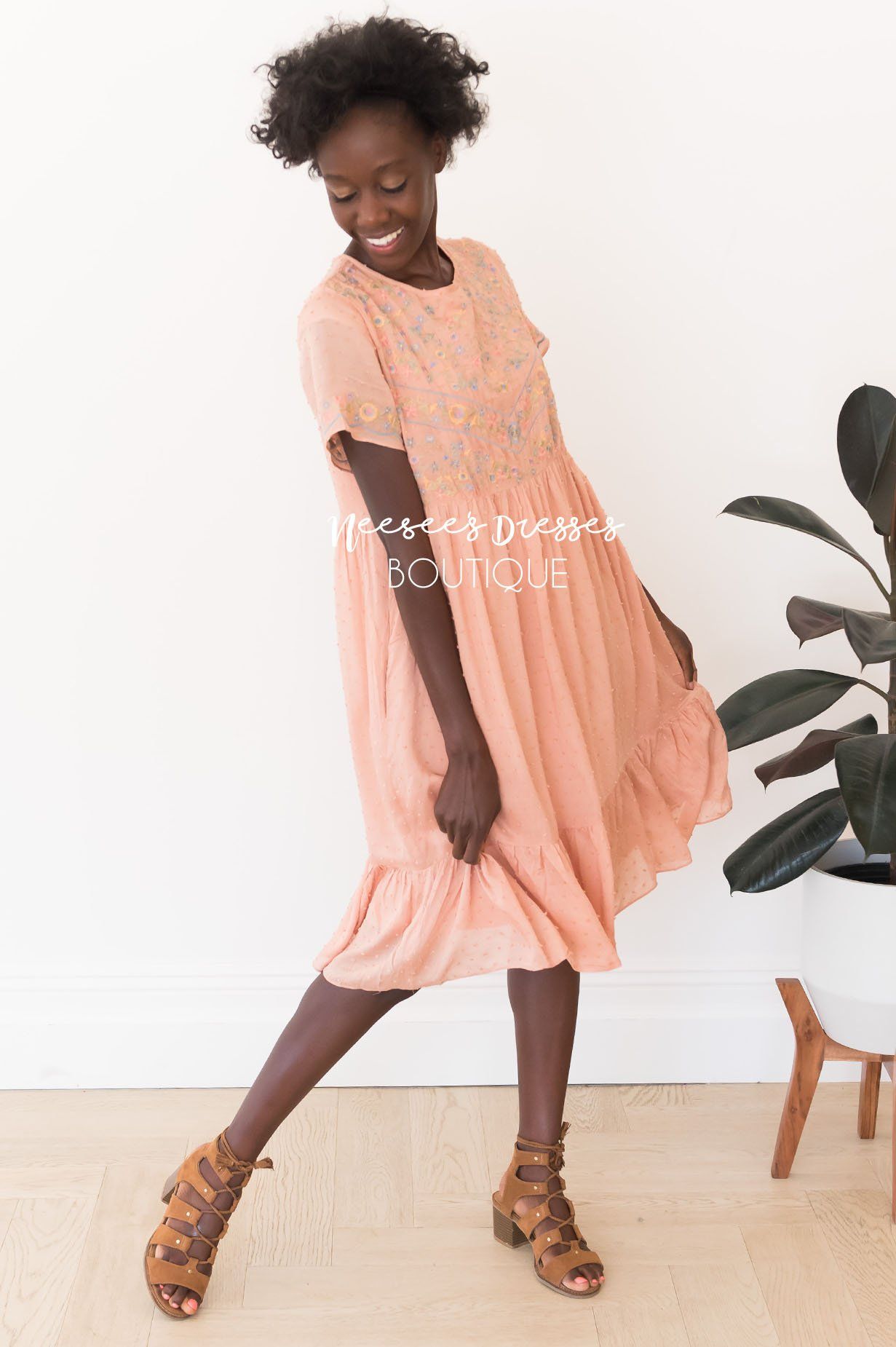 The Aubree Modest Dresses vendor-unknown 