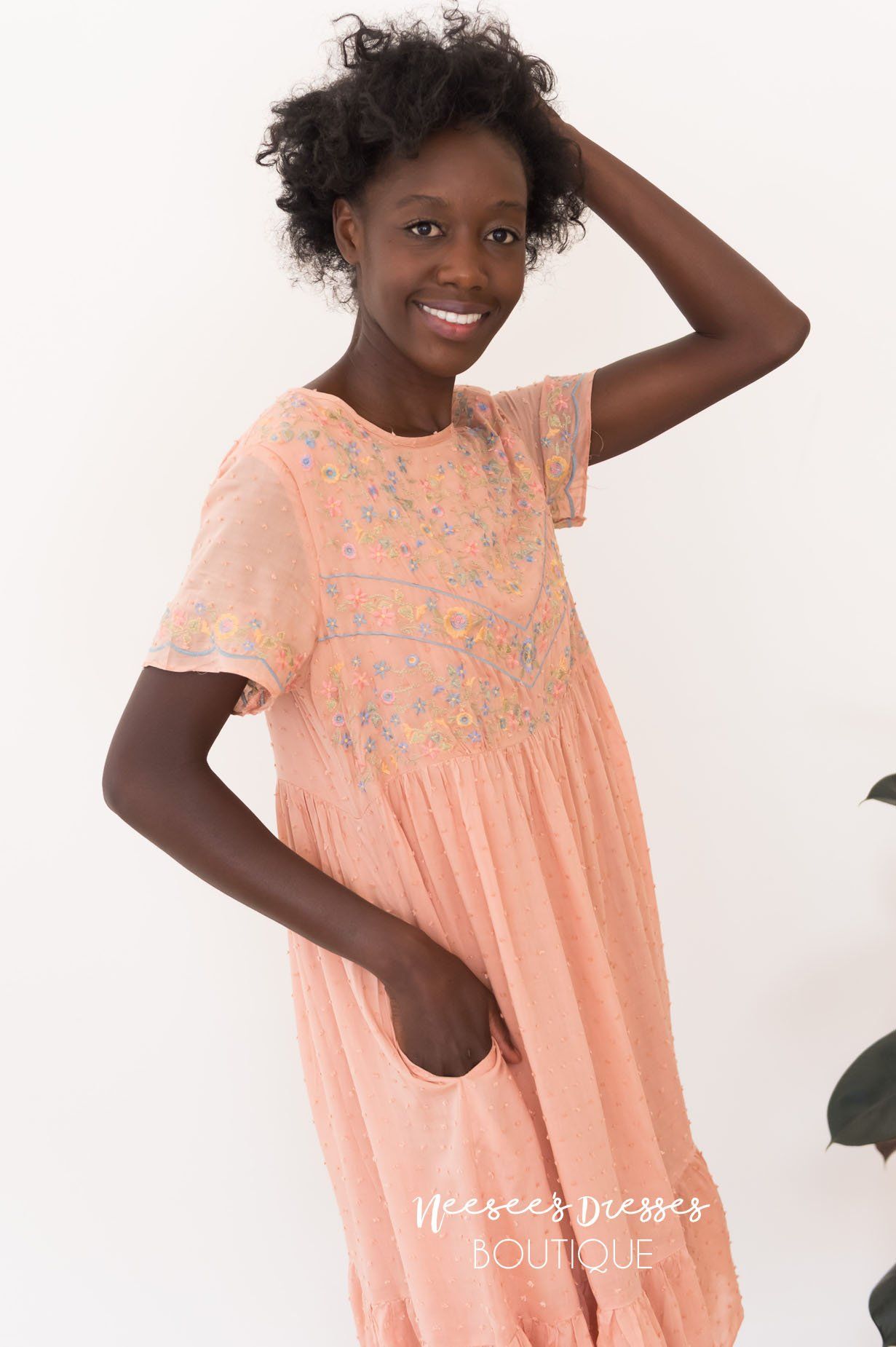 The Aubree Modest Dresses vendor-unknown 