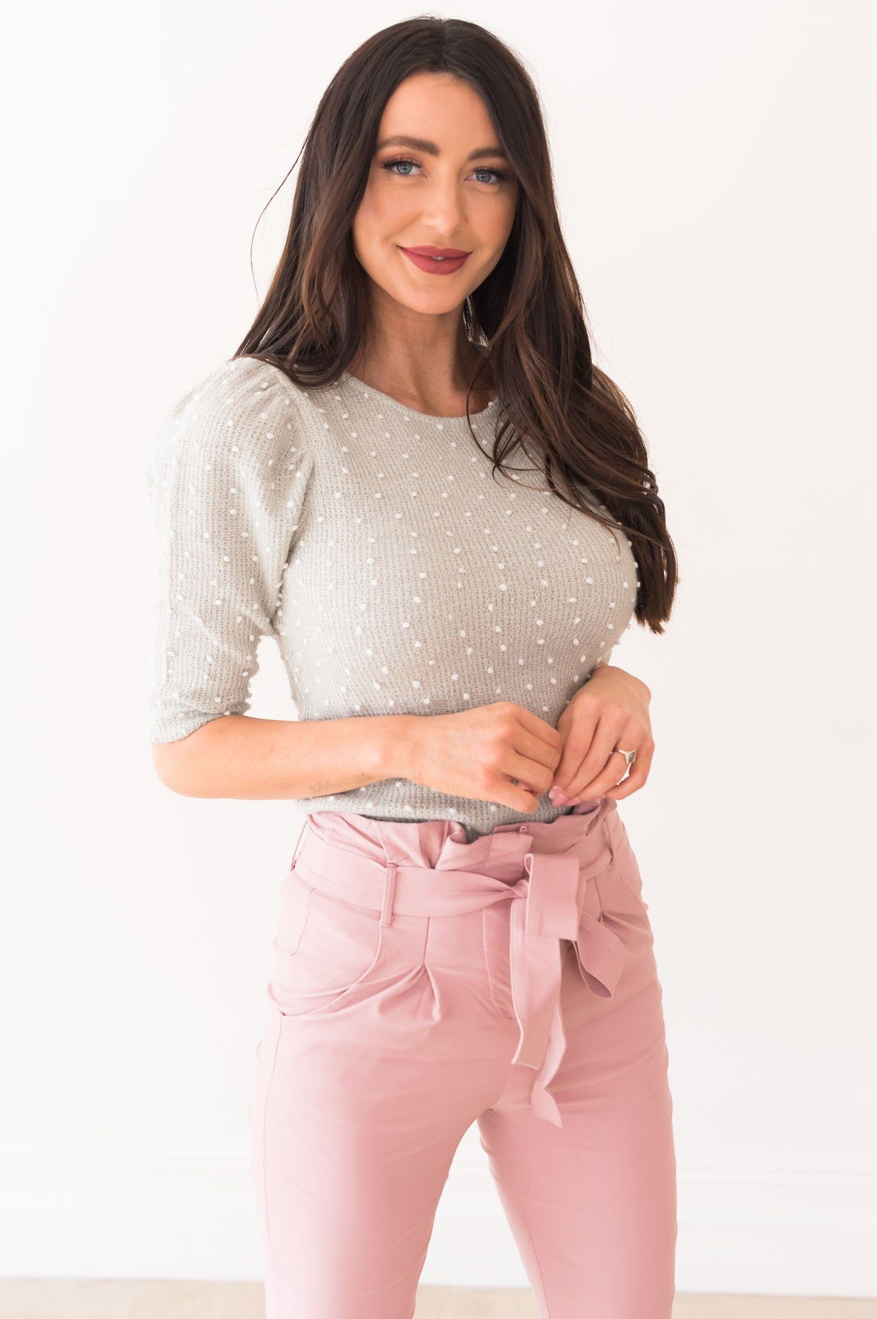 Moment In Time Modest Sweater Modest Dresses vendor-unknown 