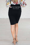 Perfect Fit Black Pencil Skirt Skirts vendor-unknown