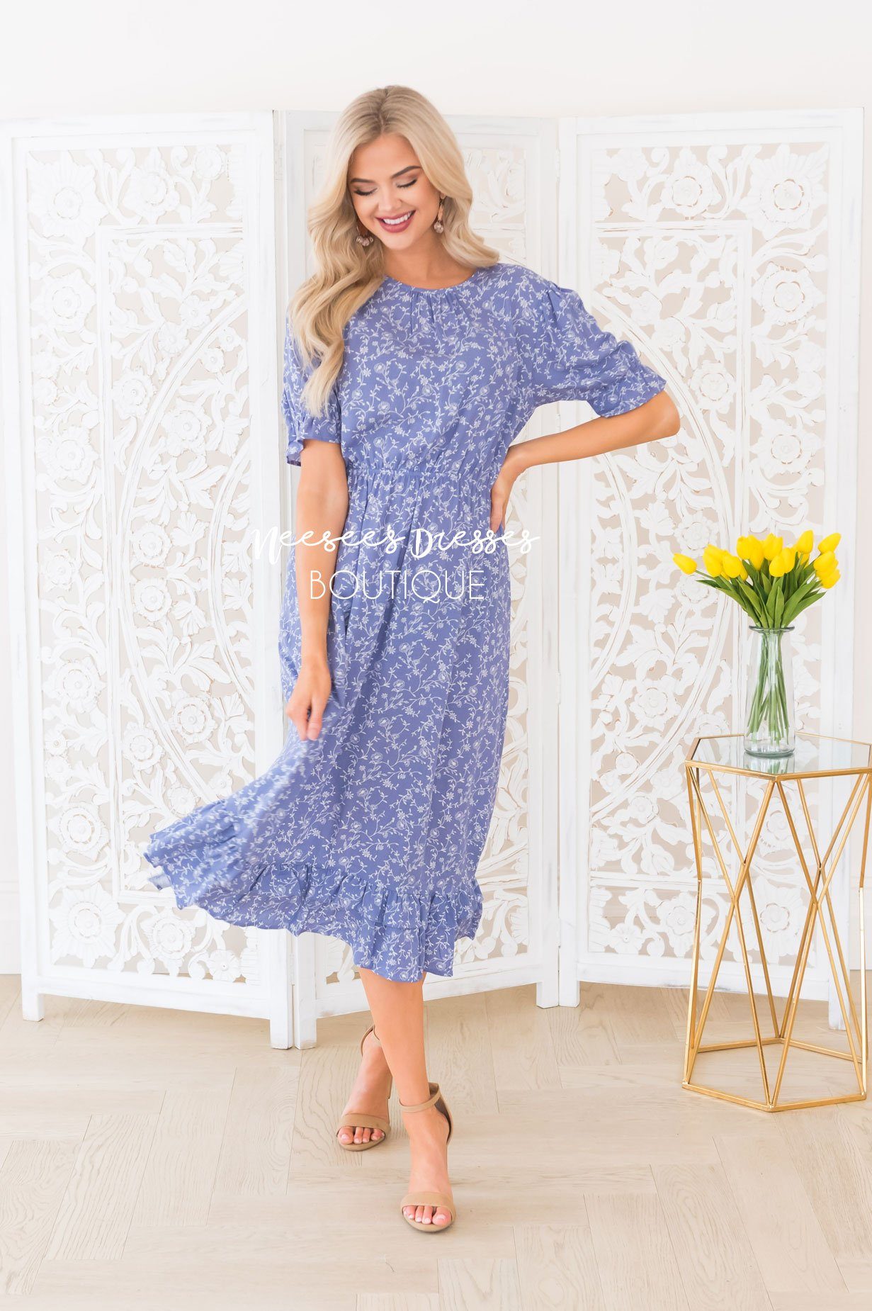 The Kierra Modest Dresses vendor-unknown 